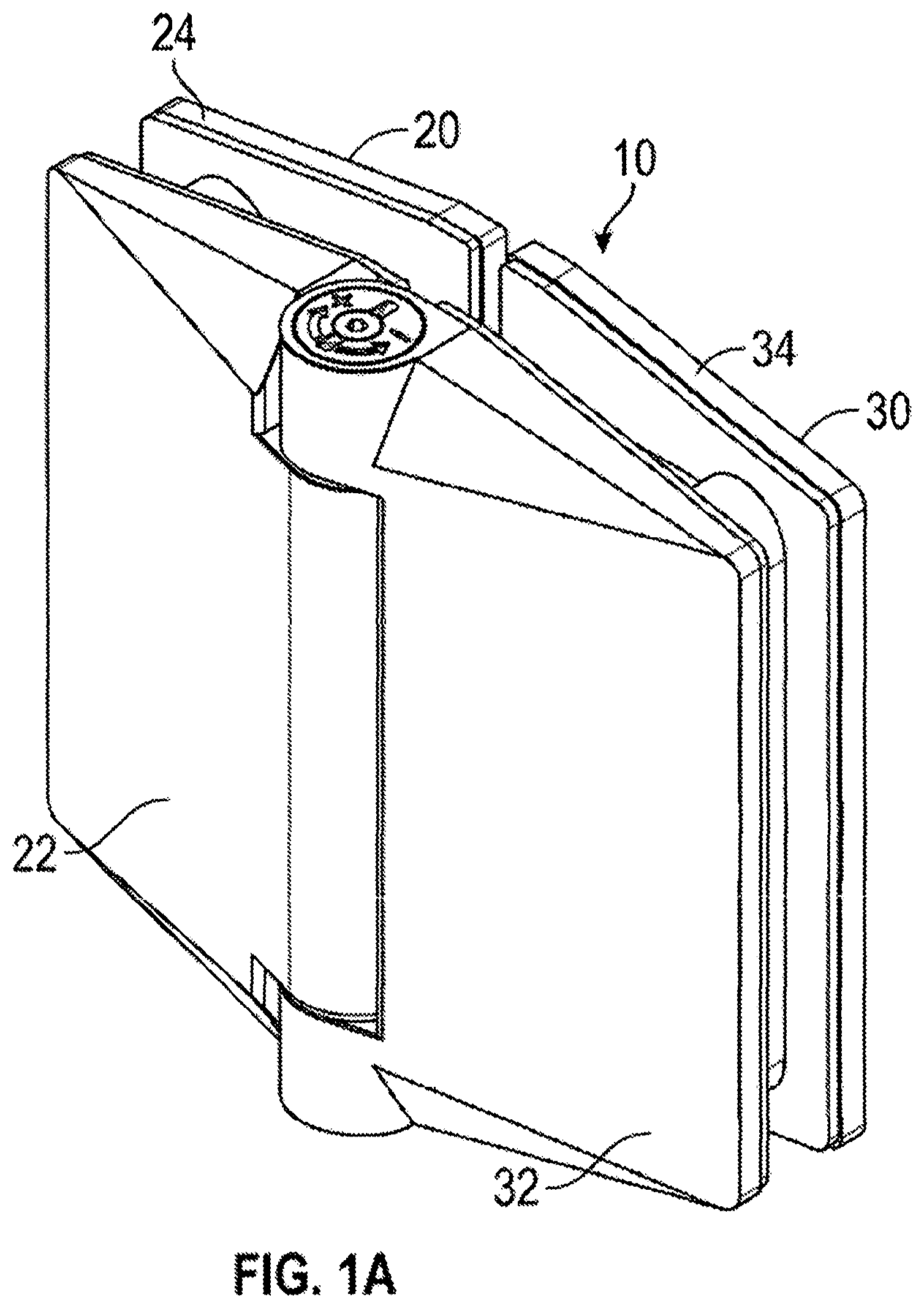 Patent US12359484 — Hinge — Figure 1