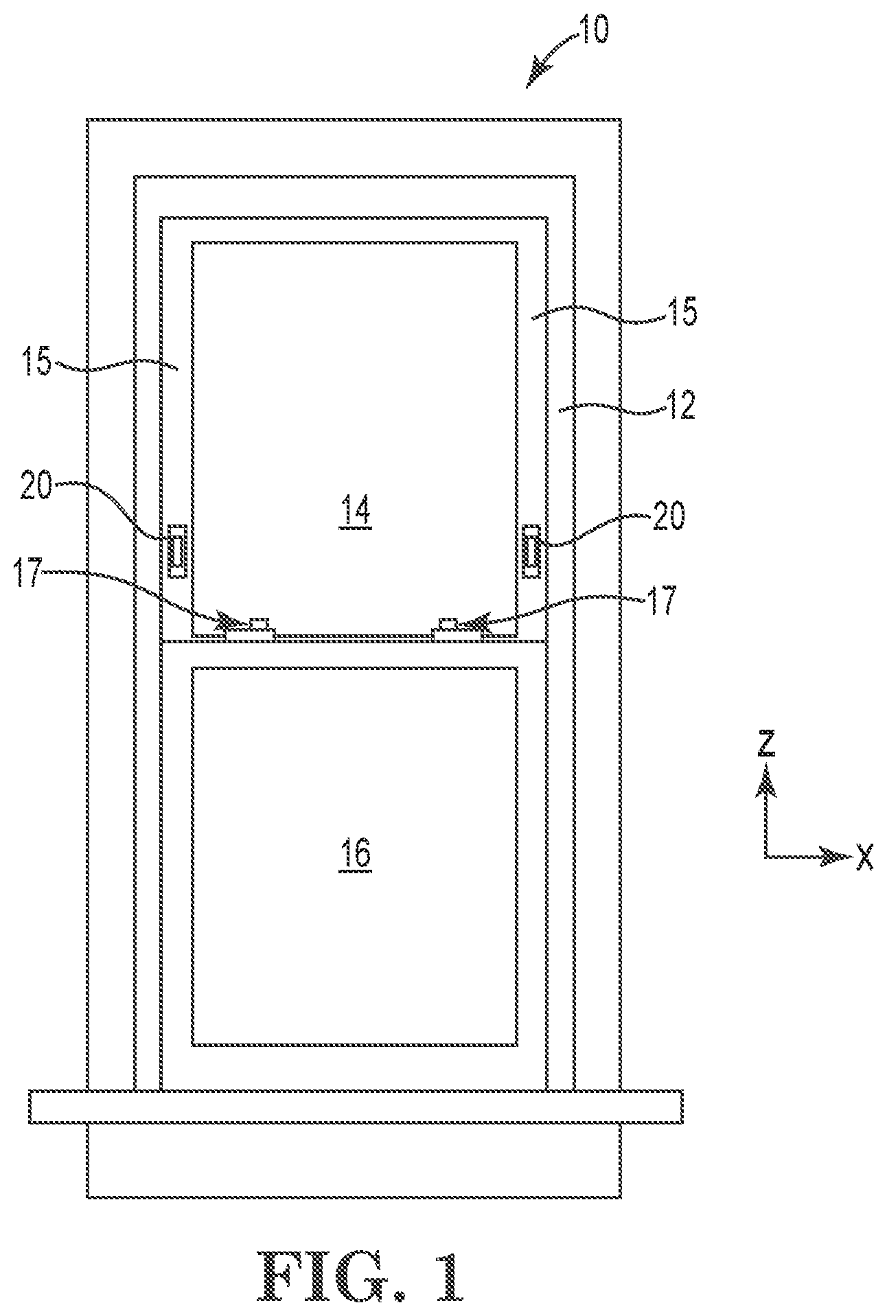 Patent US12359487 Figure 1 – Window opening control device assemblies and methods
