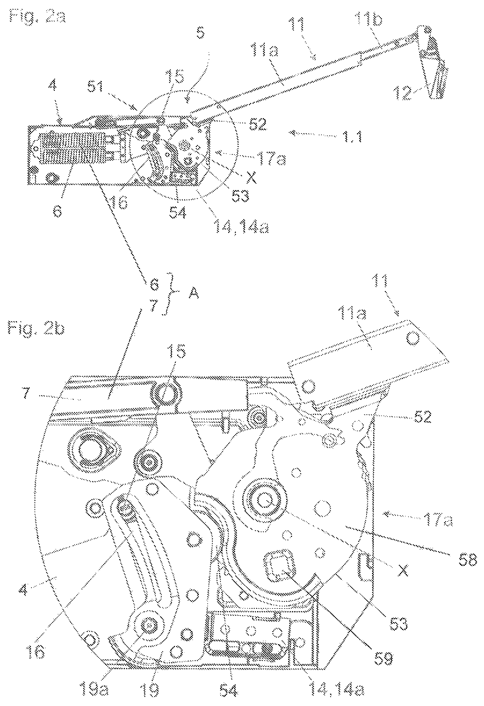 Patent US12359489 Figure 2 – Furniture drive system for a movable furniture part