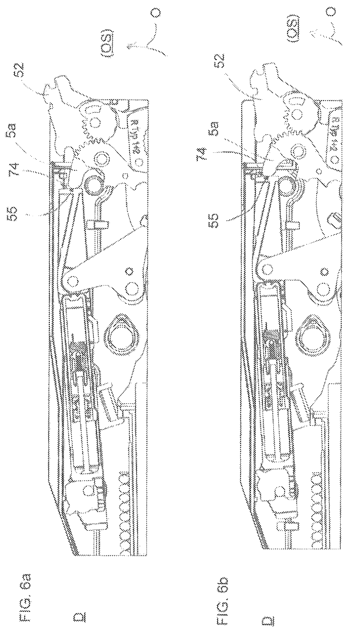 Patent US12359489 Figure 7 – Furniture drive system for a movable furniture part