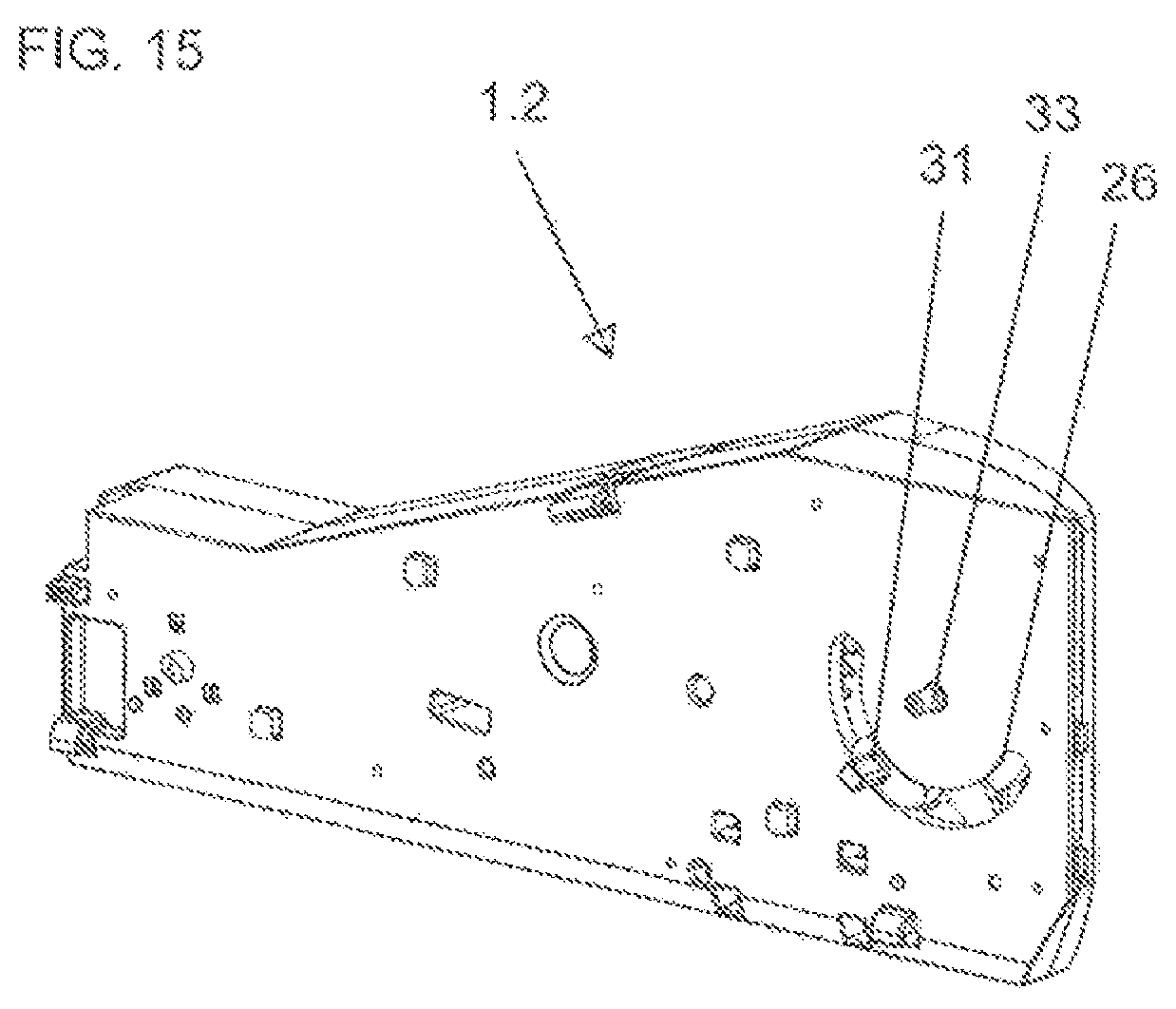 Patent US12359489 Figure 15 – Furniture drive system for a movable furniture part