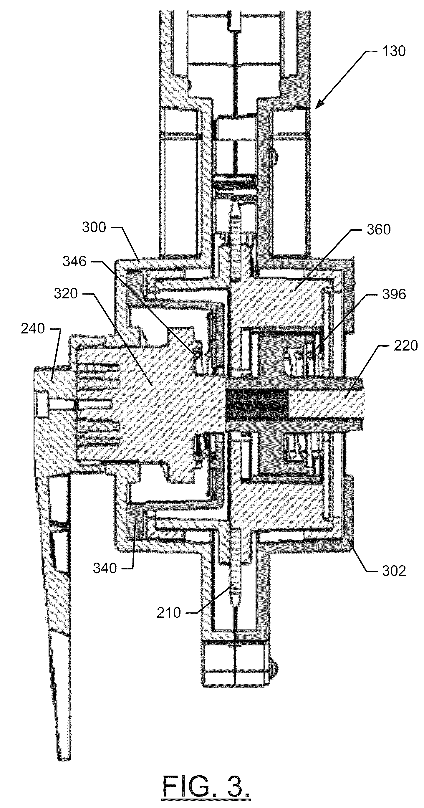 Patent US12359491 Figure 3 – Cam release system for jackshaft conversion from a ceiling garage door opener
