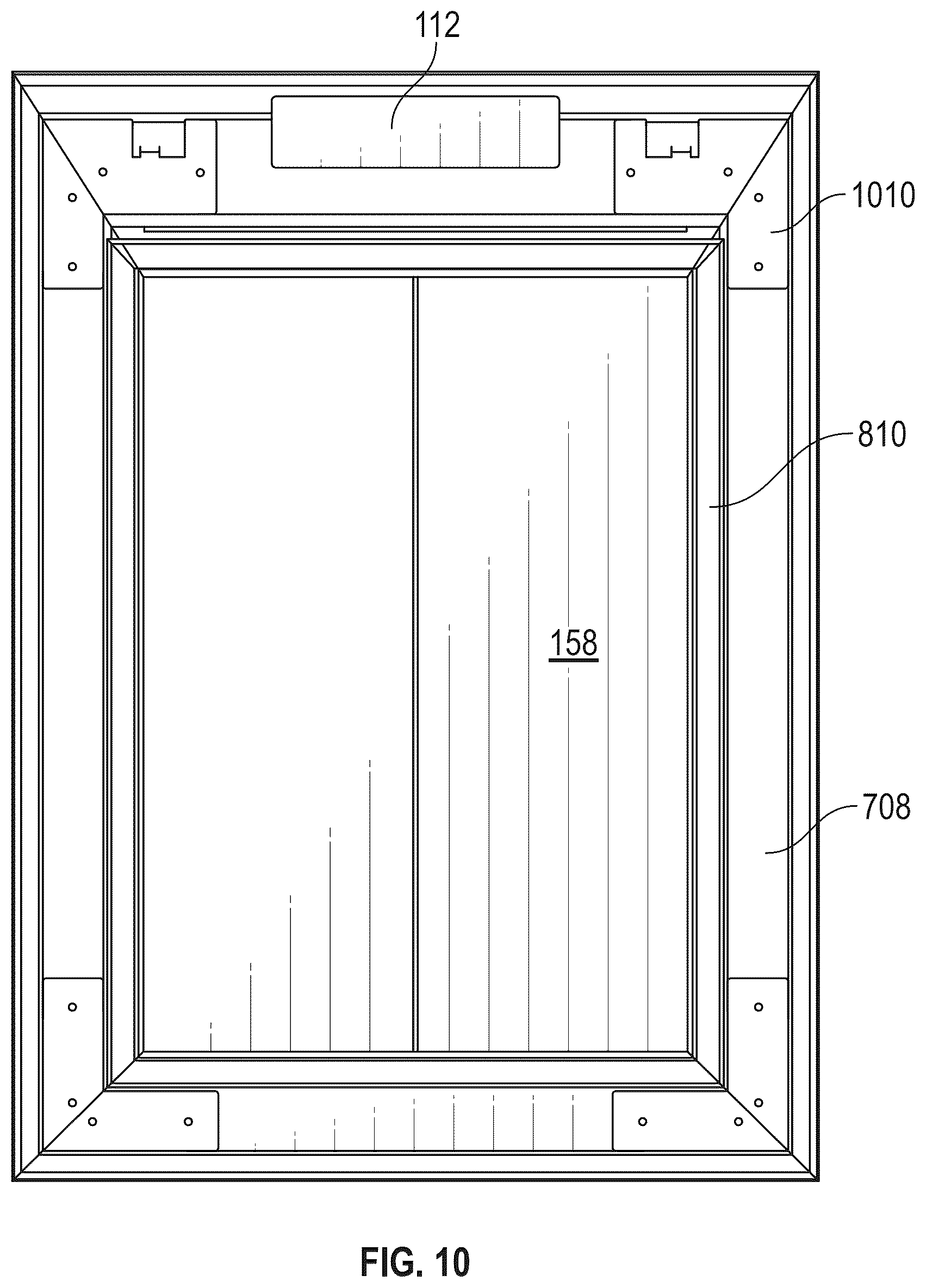 Patent US12359492 Figure 8 – Methods and apparatus for pet doors