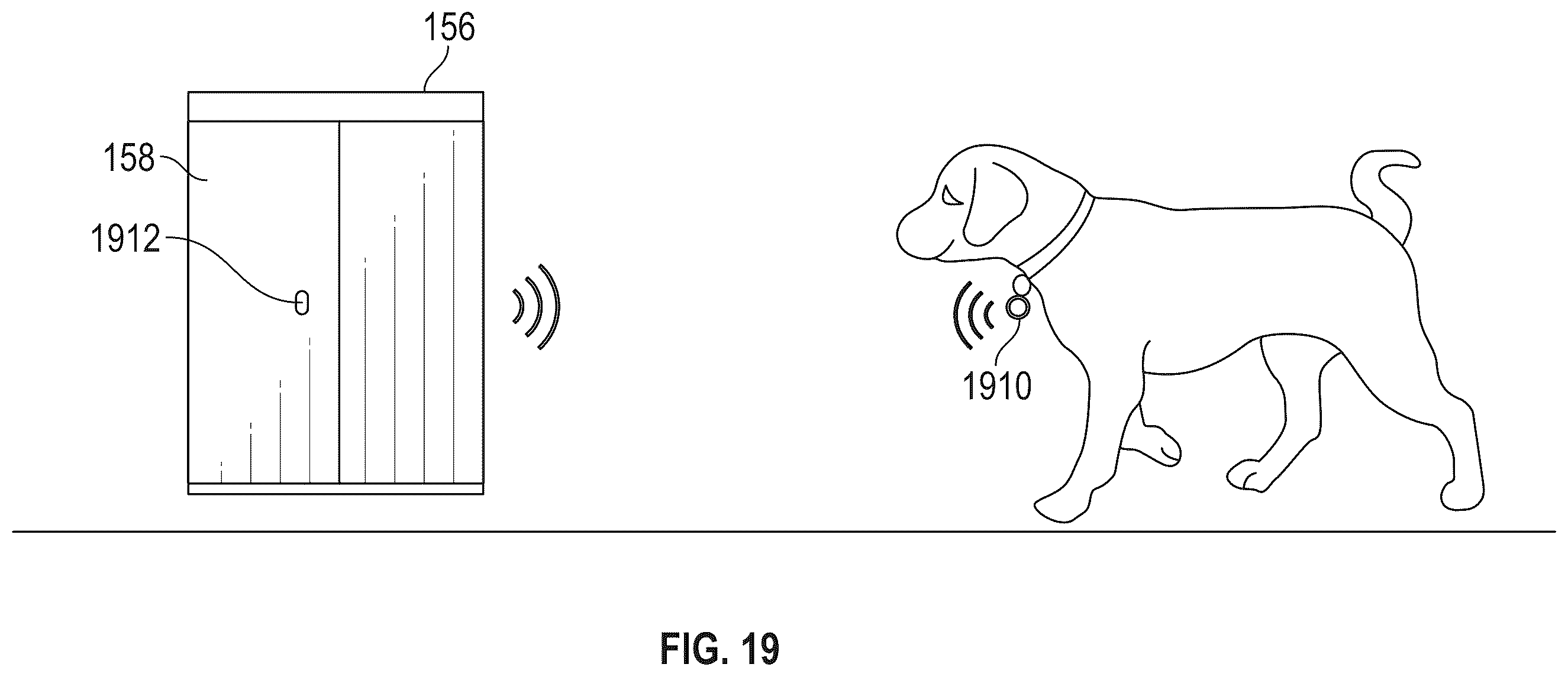 Patent US12359492 Figure 13 – Methods and apparatus for pet doors