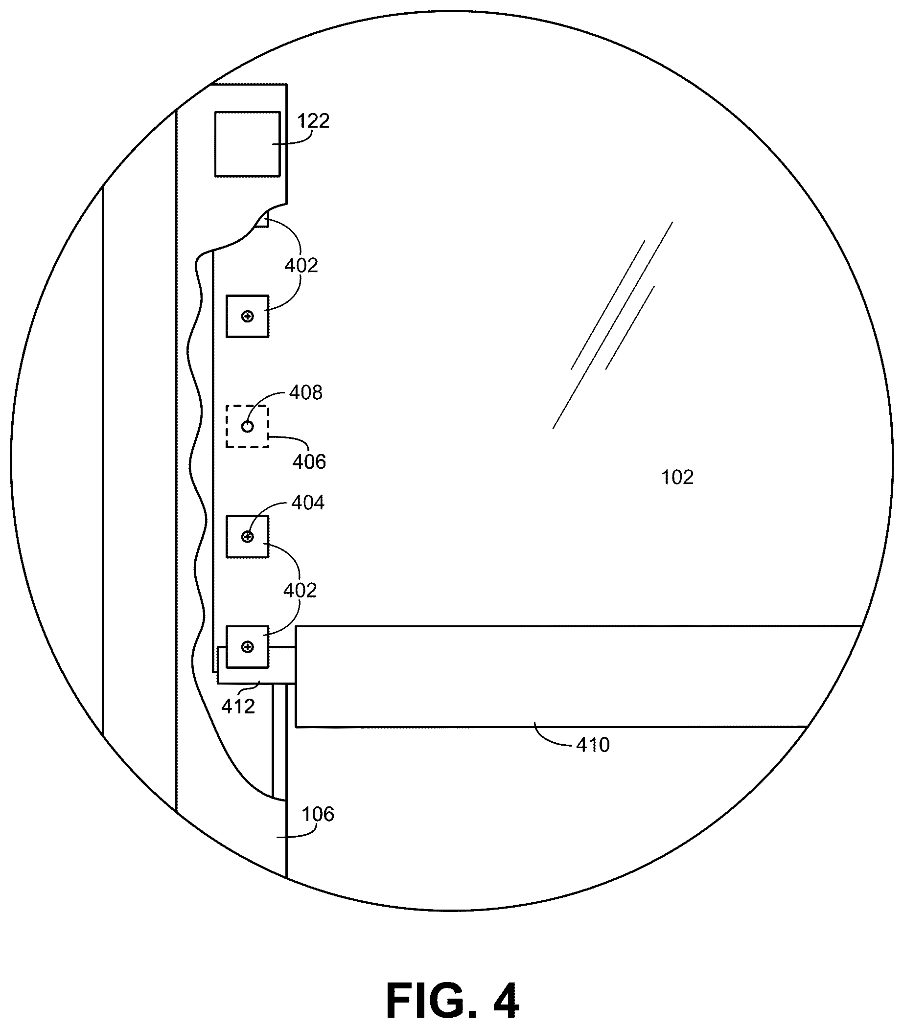 Patent US12359493 Figure 4 – Methods and apparatus to monitor and/or adjust operations of doors