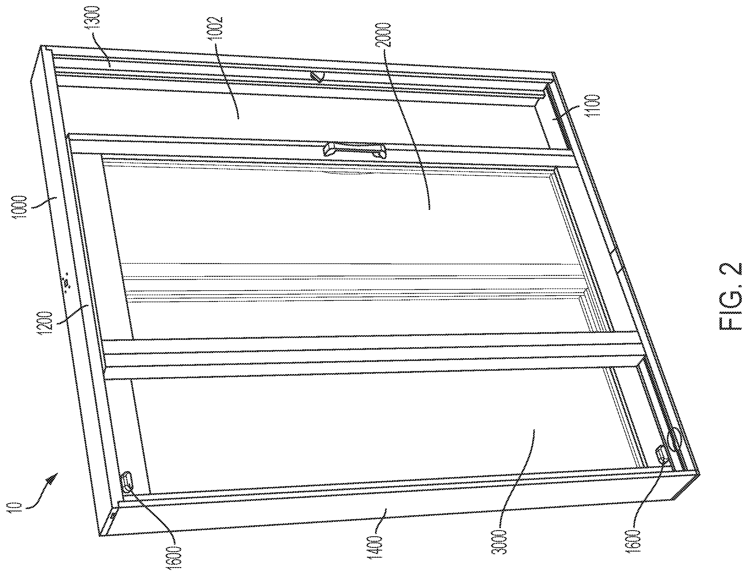 Patent US12359495 Figure 2 – Slide and pivot fenestration unit