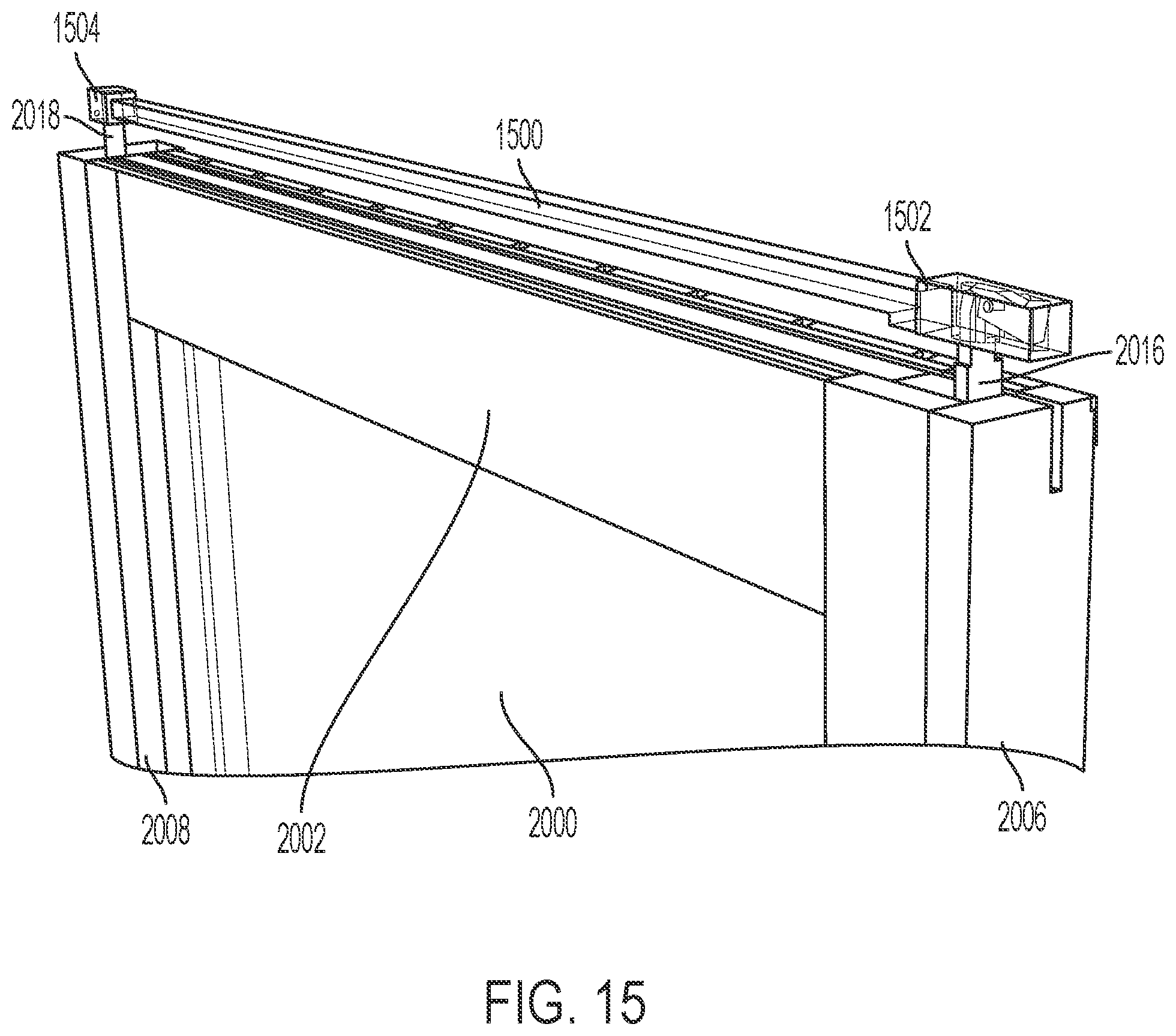 Patent US12359495 Figure 15 – Slide and pivot fenestration unit