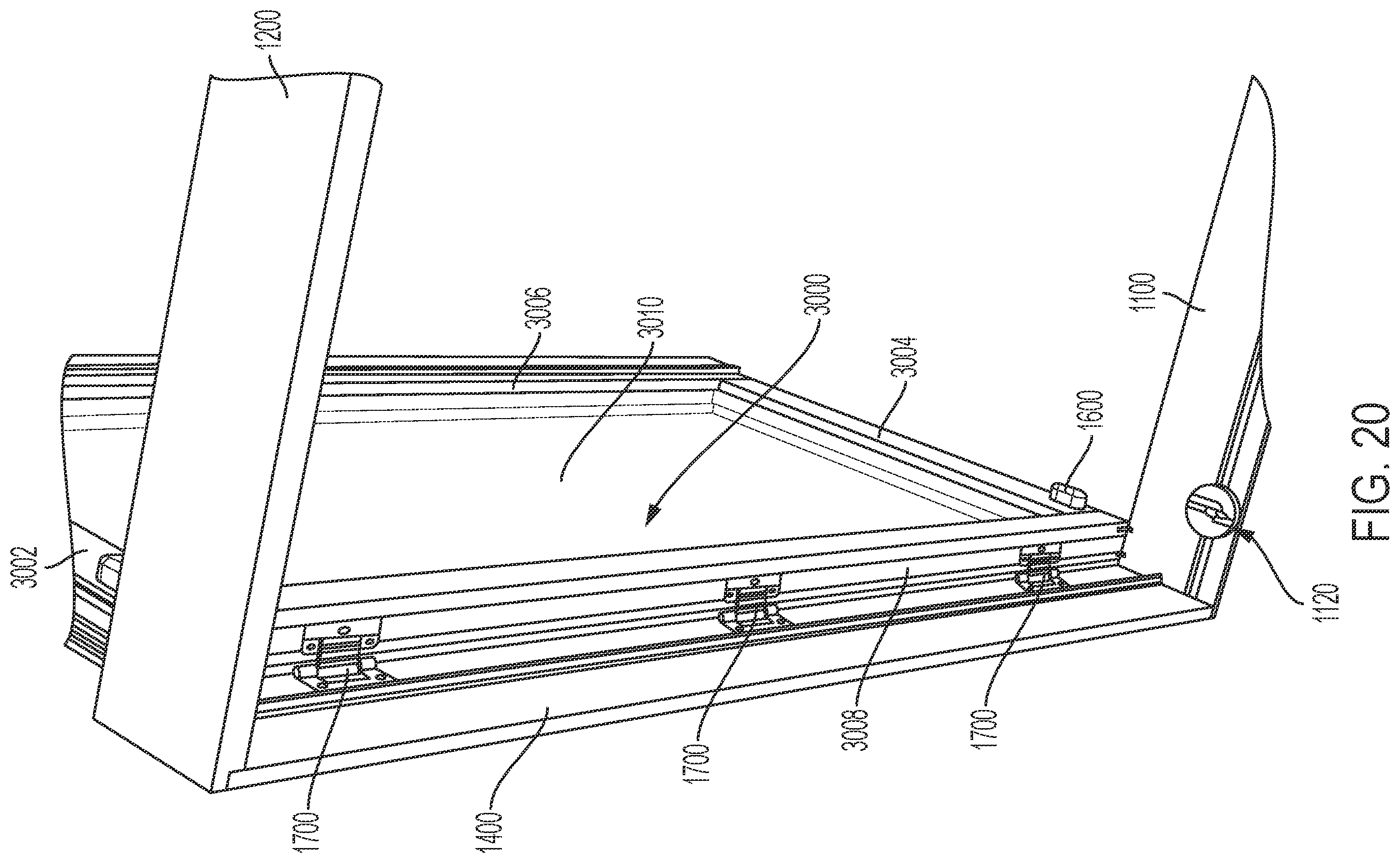 Patent US12359495 Figure 20 – Slide and pivot fenestration unit