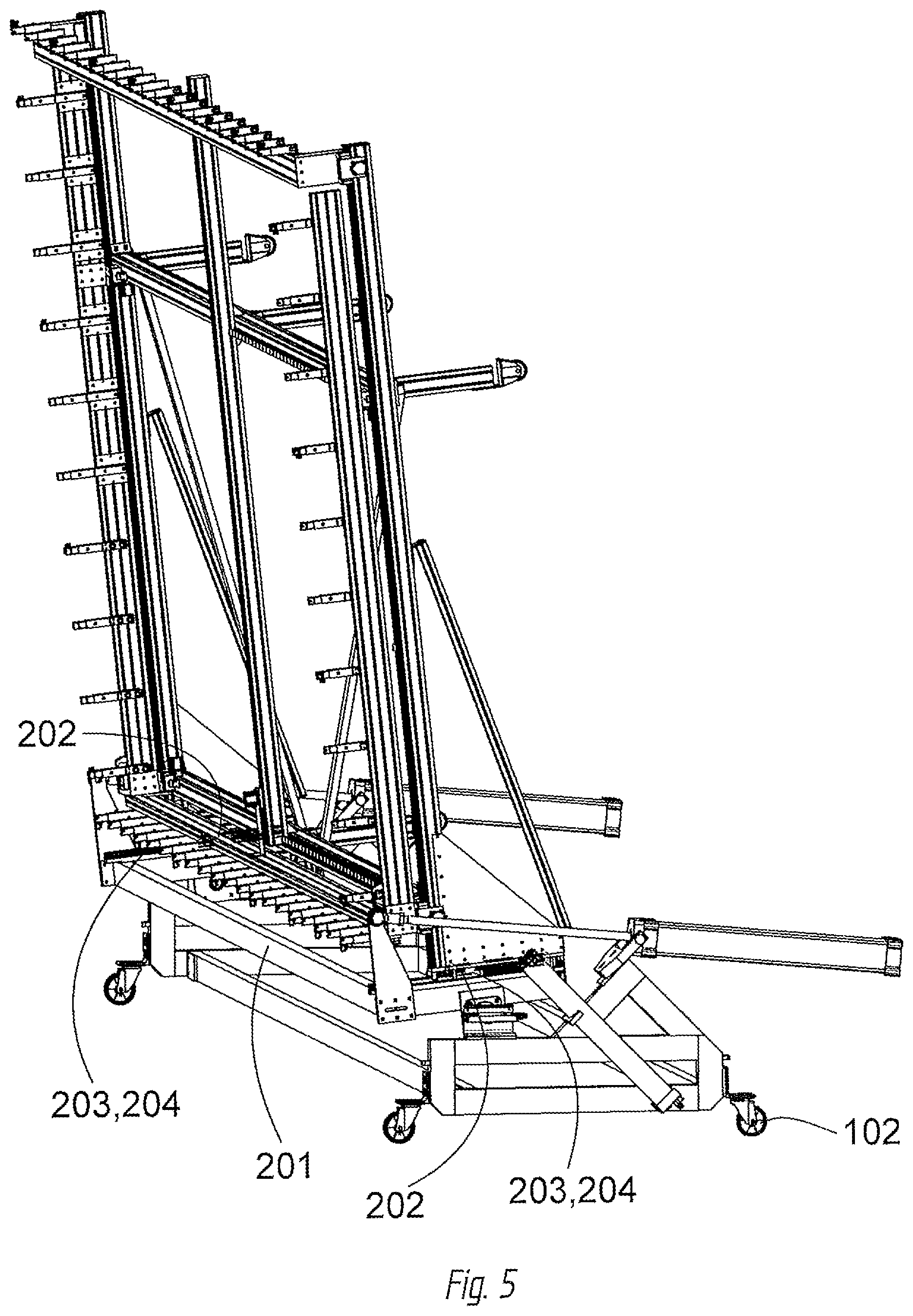 Patent US12359496 Figure 5 – Method and device for manufacturing and applying a rigid spacer frame to an insulating glass