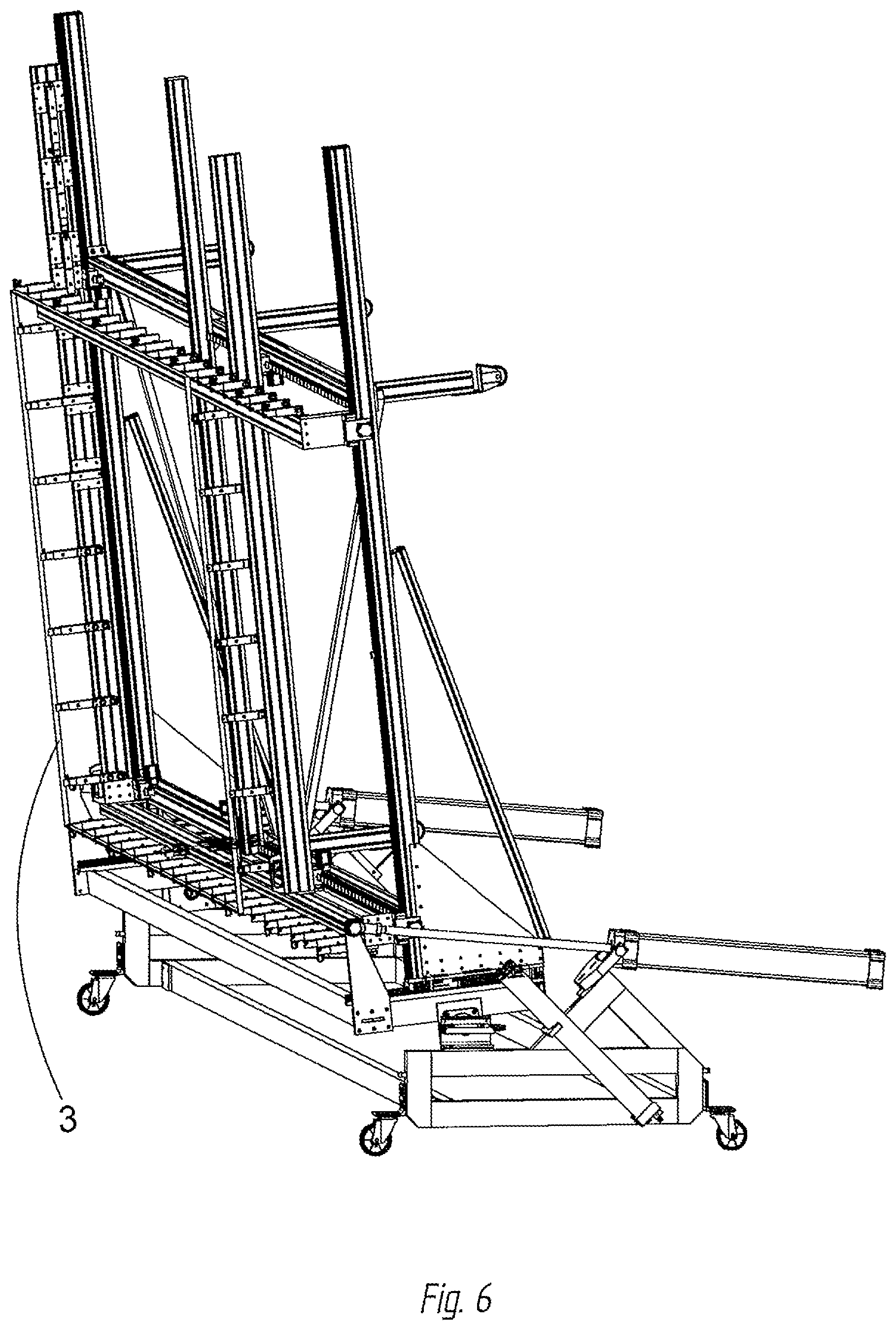 Patent US12359496 Figure 6 – Method and device for manufacturing and applying a rigid spacer frame to an insulating glass