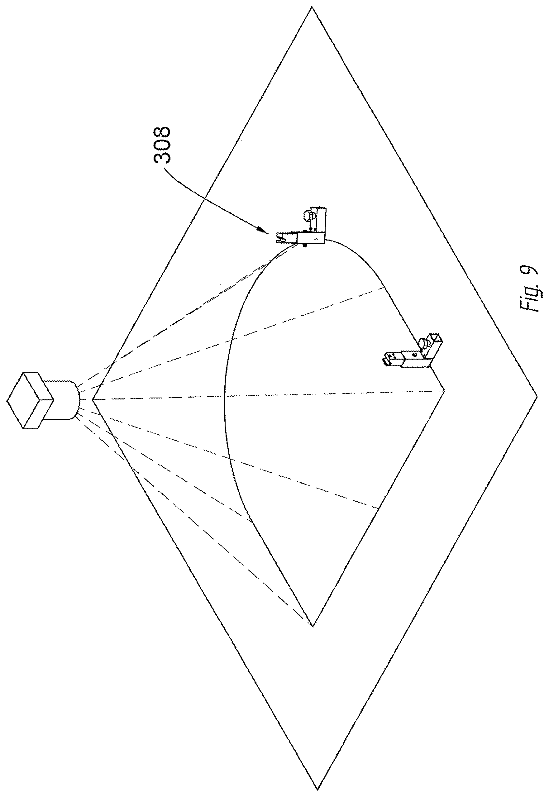 Patent US12359496 Figure 9 – Method and device for manufacturing and applying a rigid spacer frame to an insulating glass