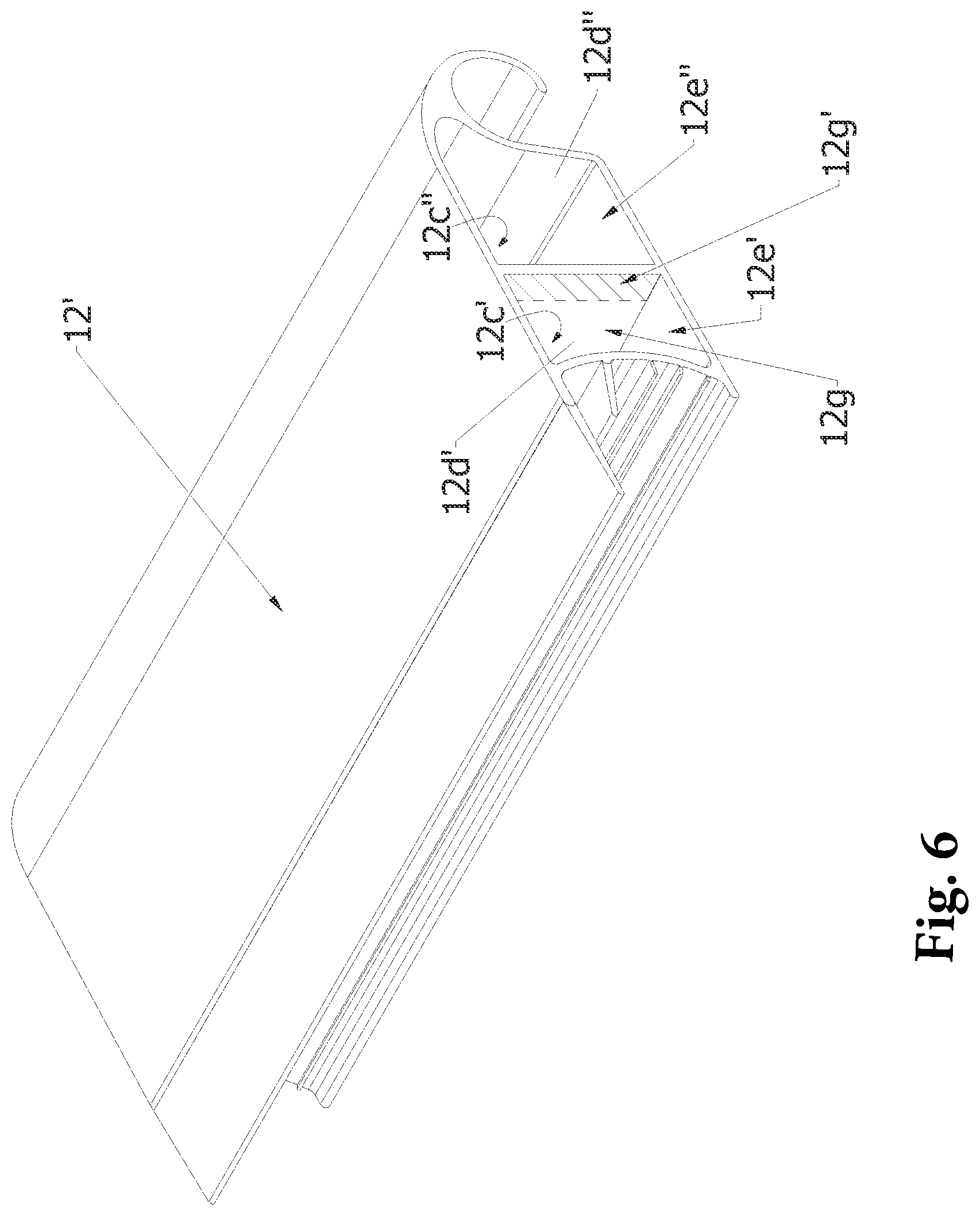 Patent US12359498 Figure 8 – Method of forming a maintenance-free rolling door vacuum slat