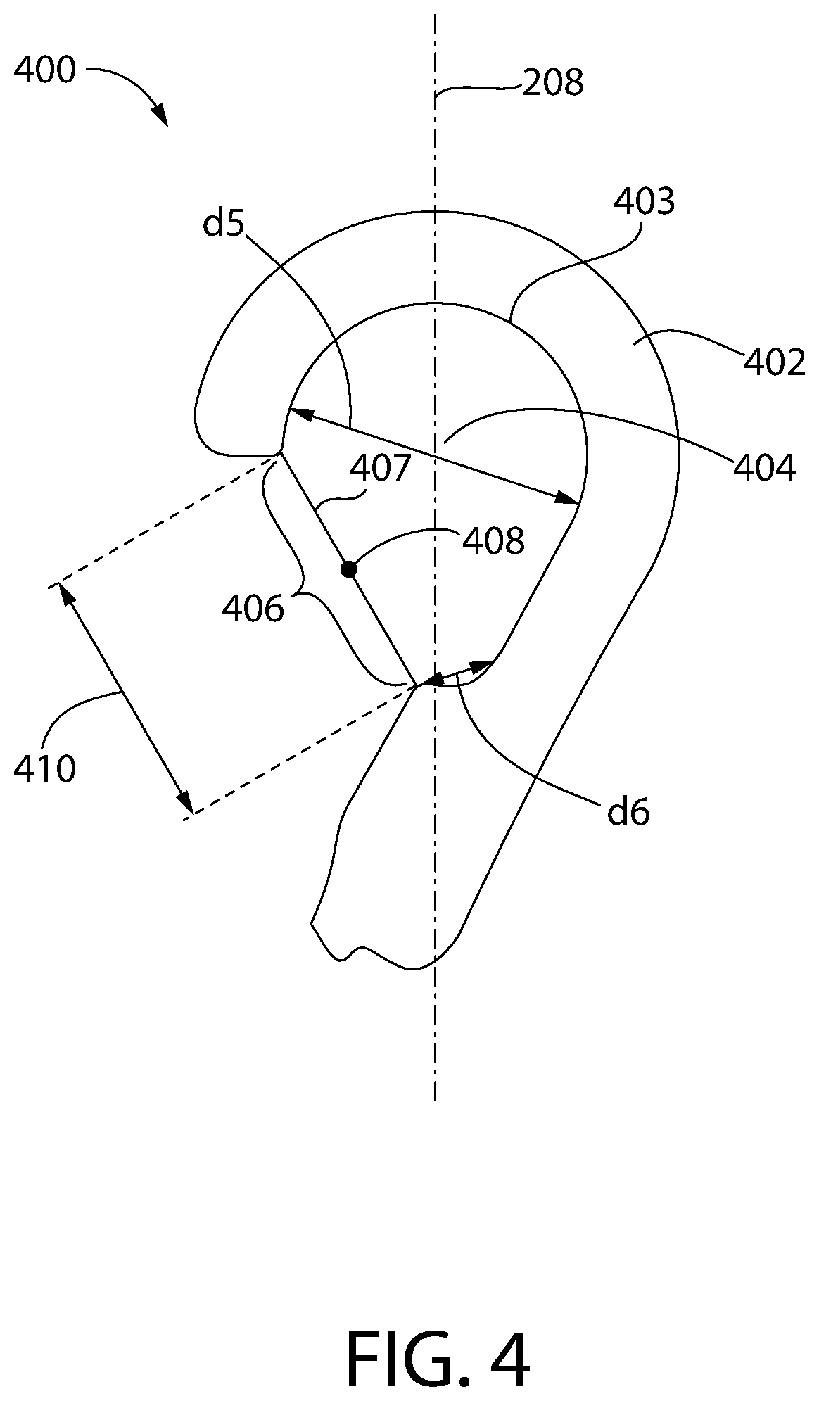 Patent US12359500 Figure 4 – Replacement link for a rolling grill enclosure and method thereof