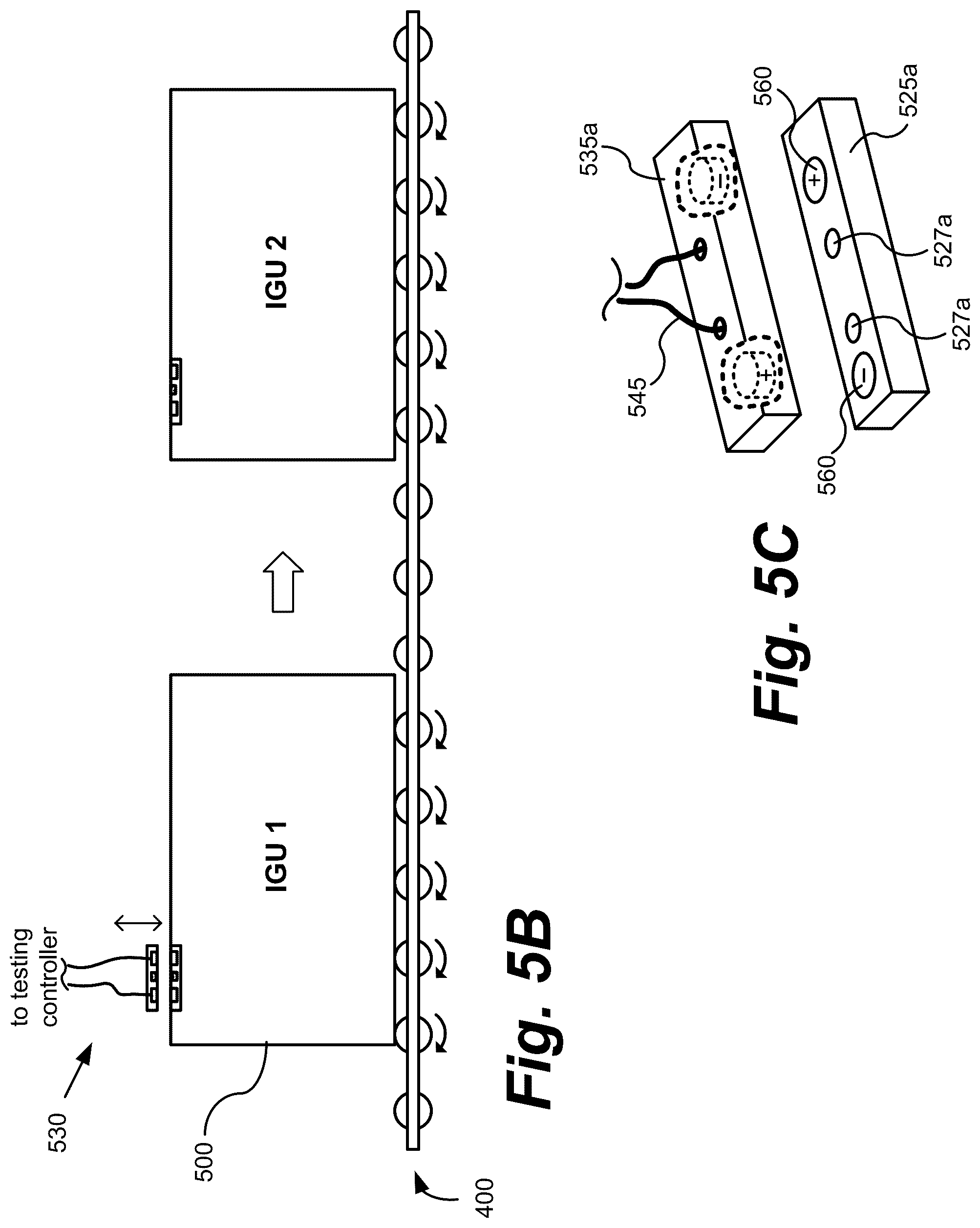 Patent US12359501 Figure 6 – Connectors for smart windows