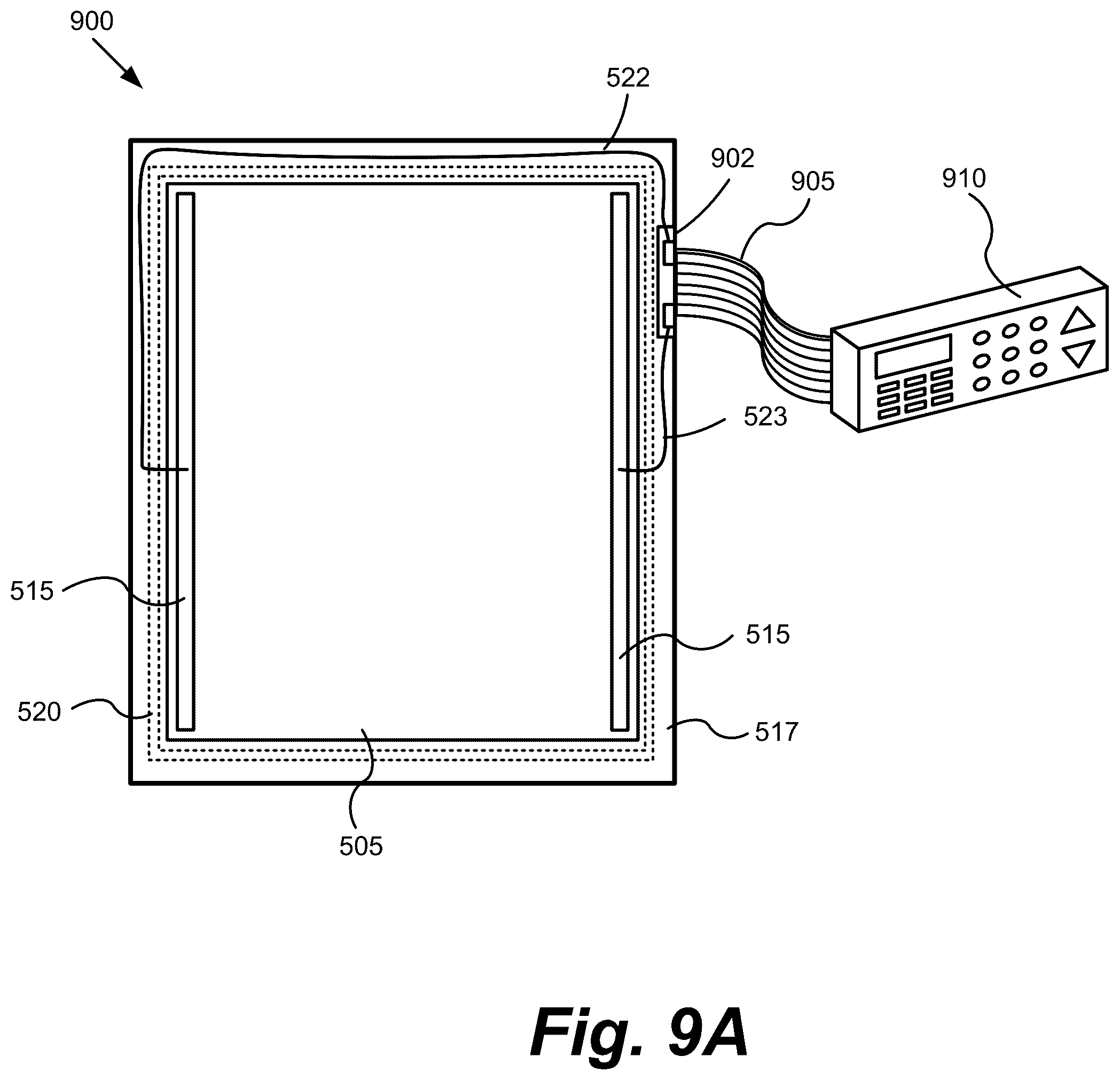 Patent US12359501 Figure 11 – Connectors for smart windows