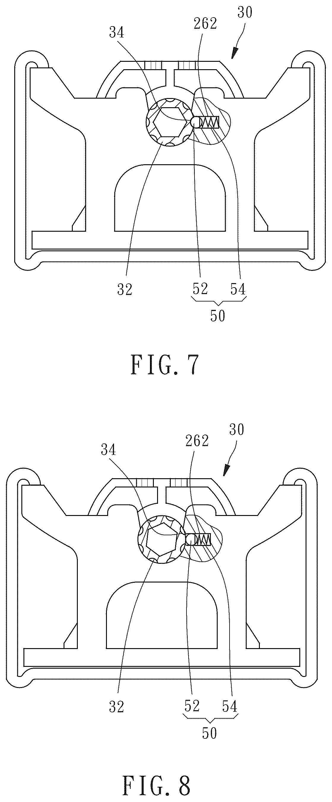 Patent US12359502 Figure 6 – Ladder rope retaining device for venetian blind