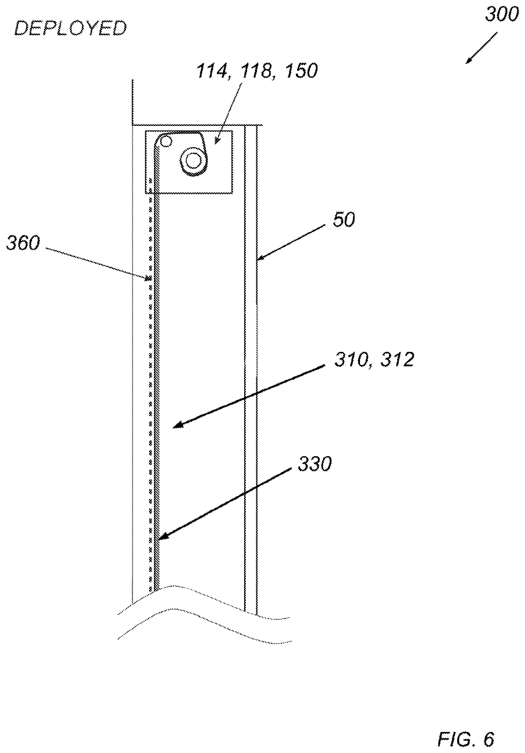 Patent US12359503 Figure 6 – Solar window blind systems