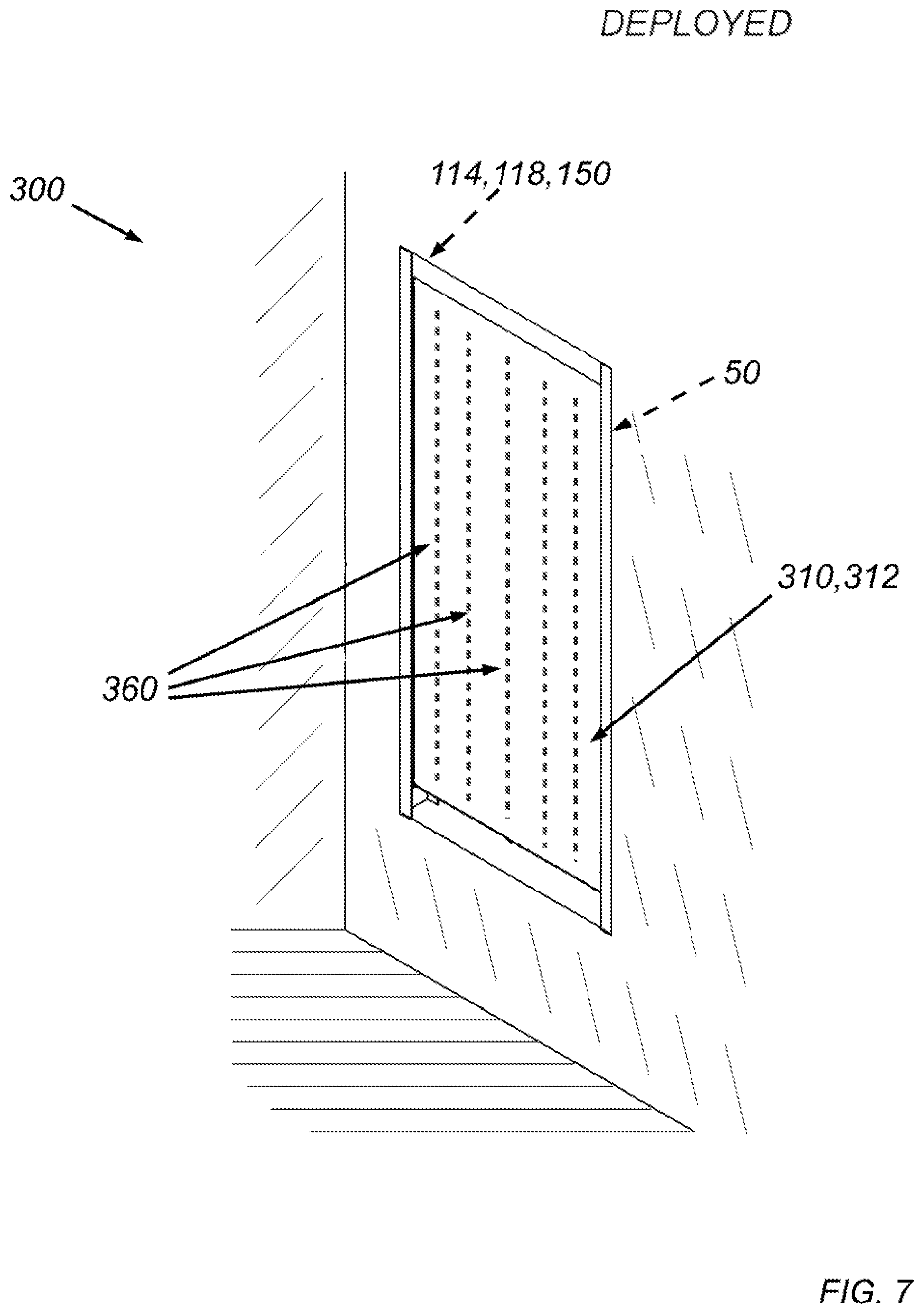 Patent US12359503 Figure 7 – Solar window blind systems