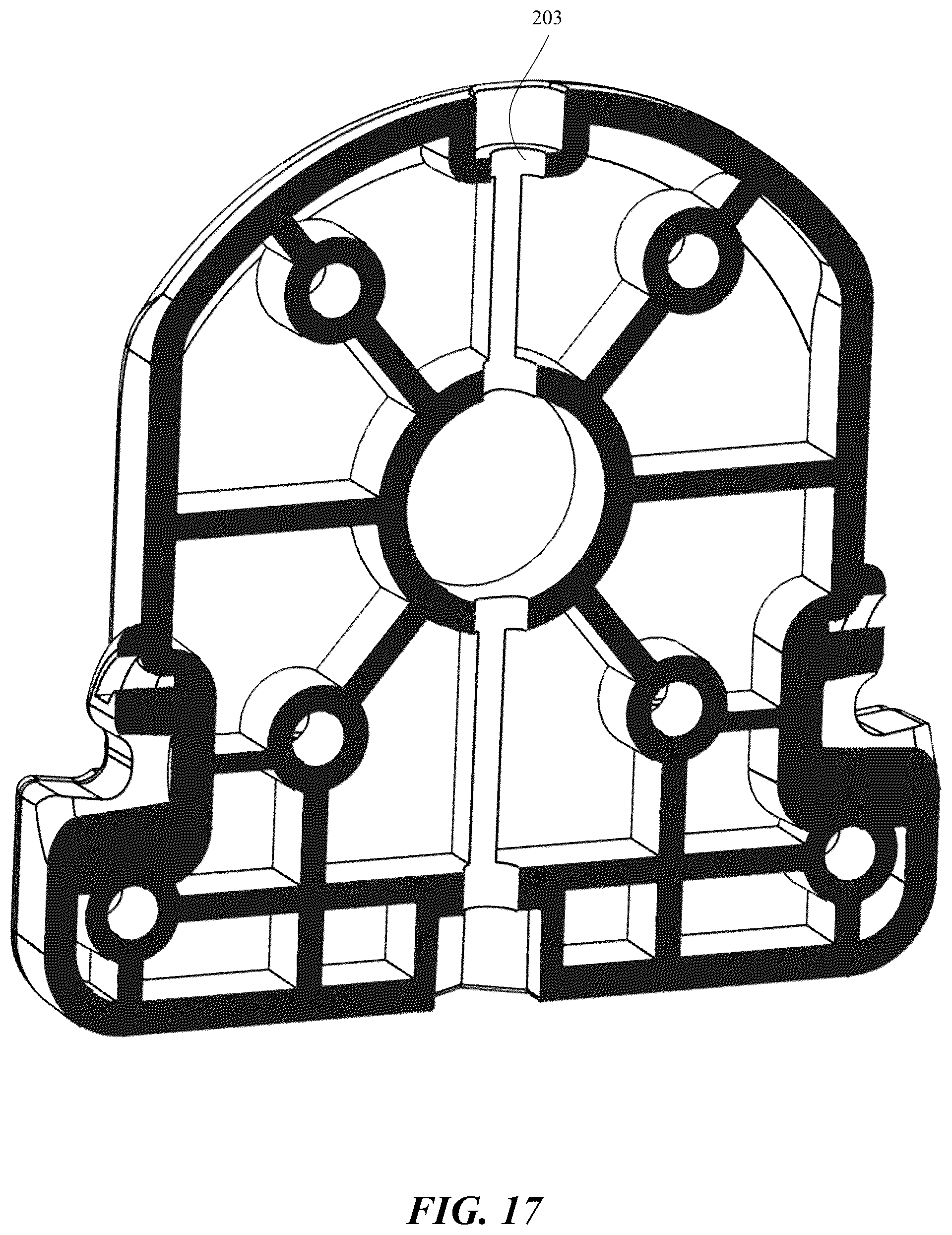 Patent US12359506 Figure 13 – Multifunction button for ladder adjustment