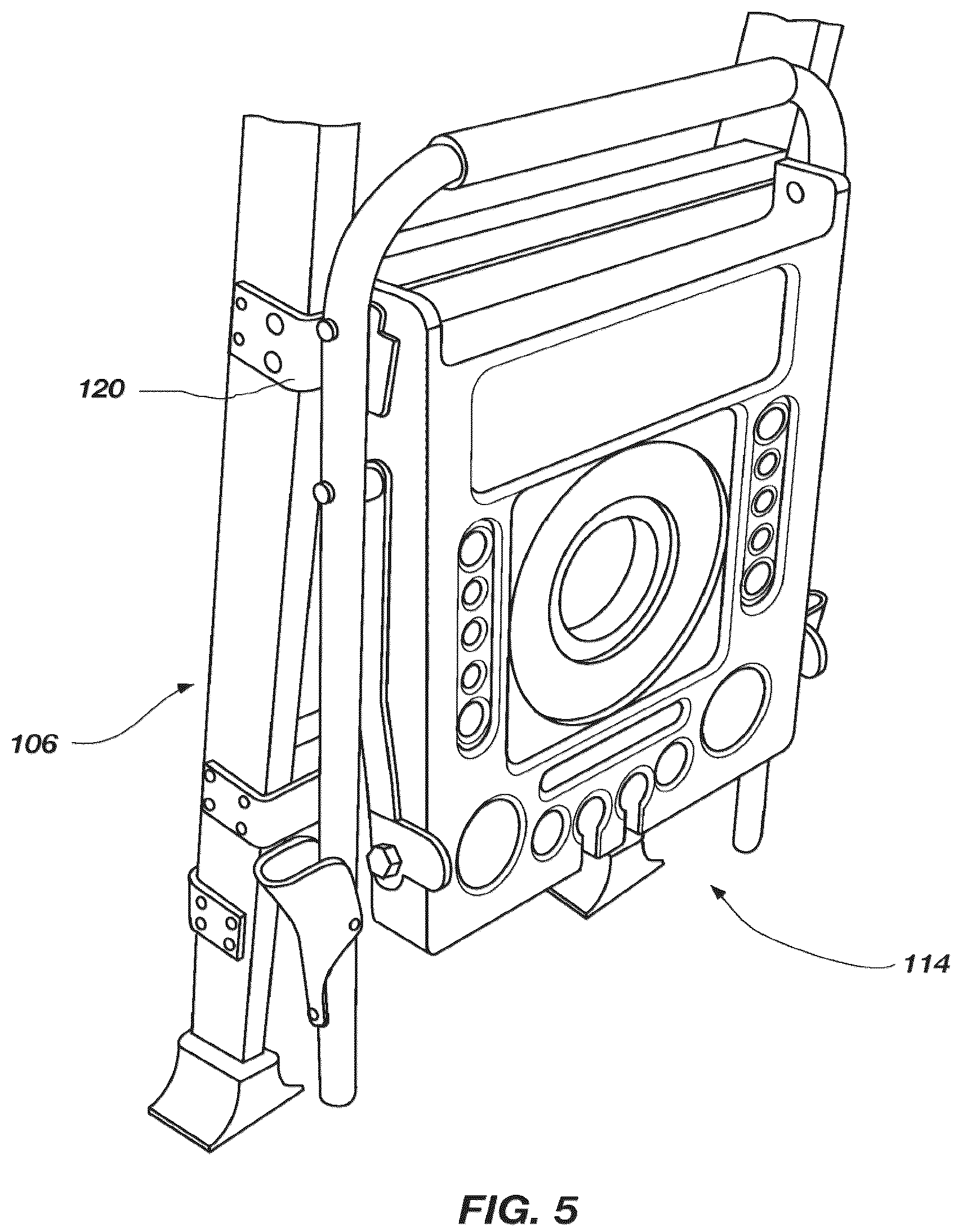 Patent US12359508 Figure 5 – Ladders, ladder components and related methods