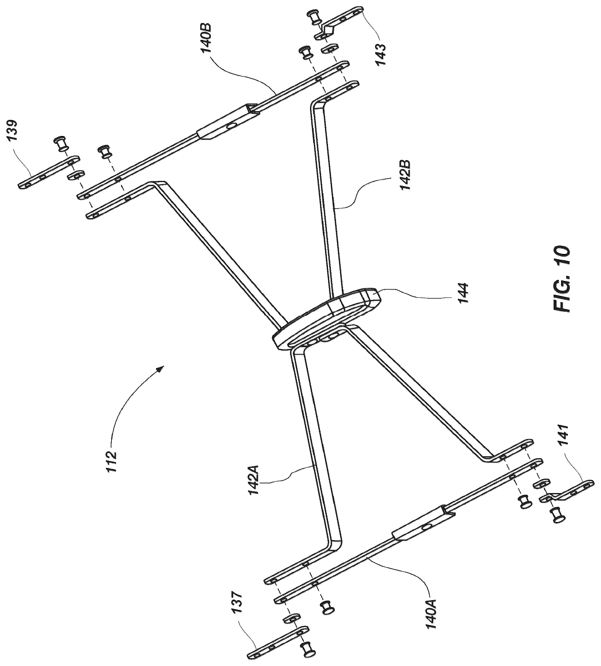 Patent US12359508 Figure 11 – Ladders, ladder components and related methods