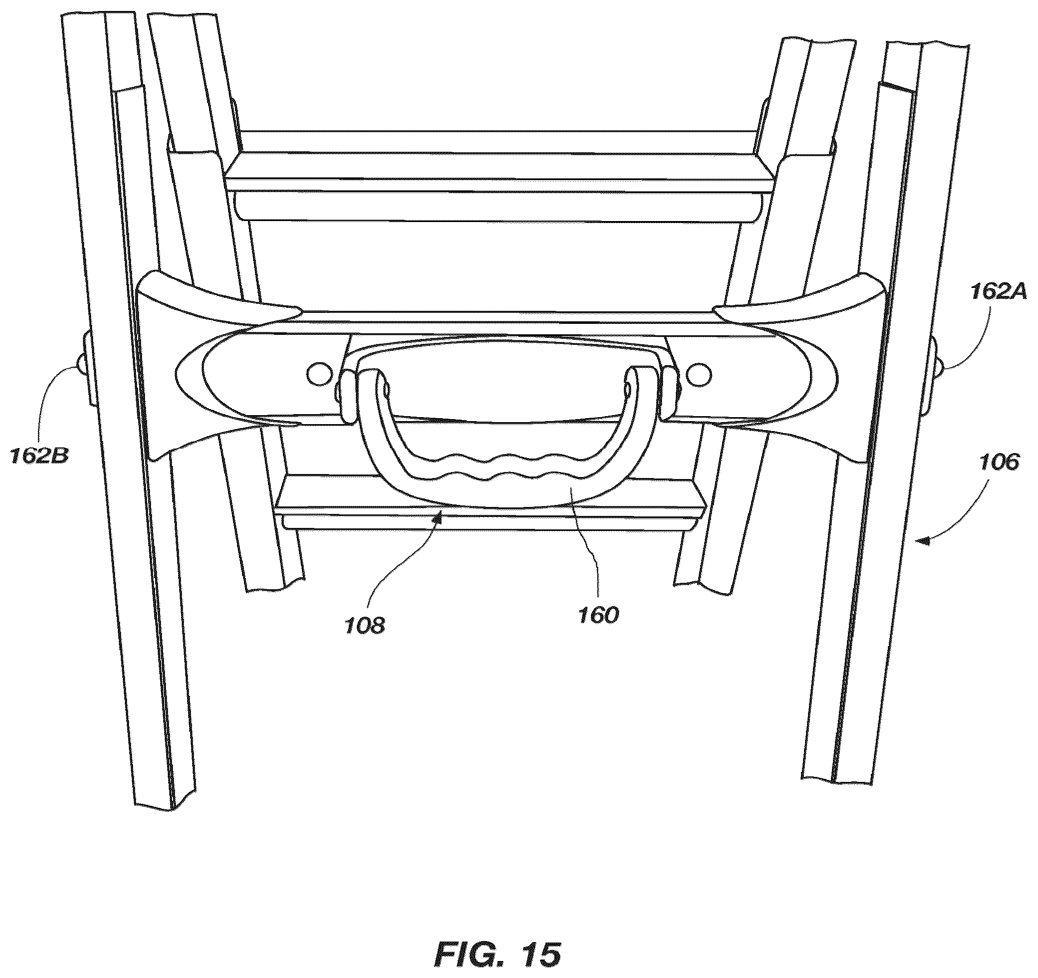 Patent US12359508 Figure 17 – Ladders, ladder components and related methods