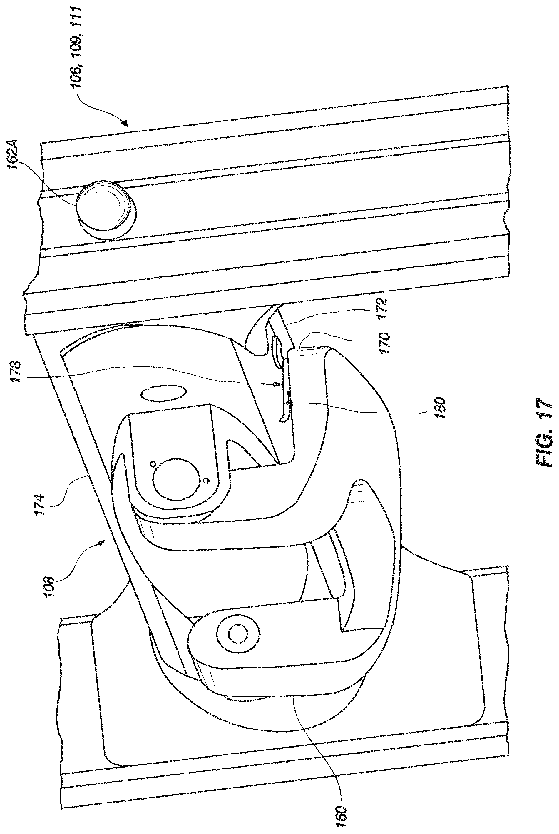 Patent US12359508 Figure 19 – Ladders, ladder components and related methods