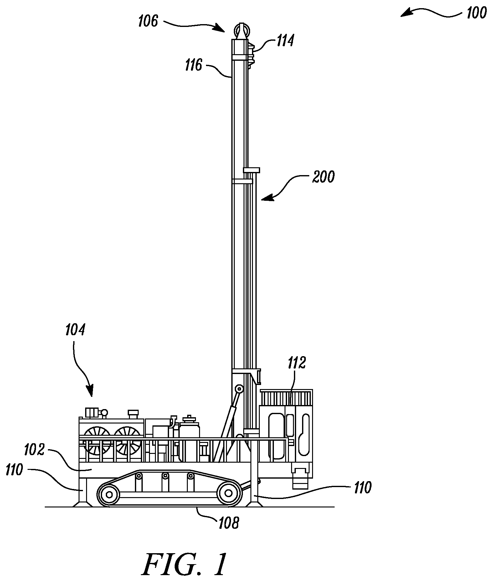 Patent US12359515 Figure 1 – Drill carousel for machine
