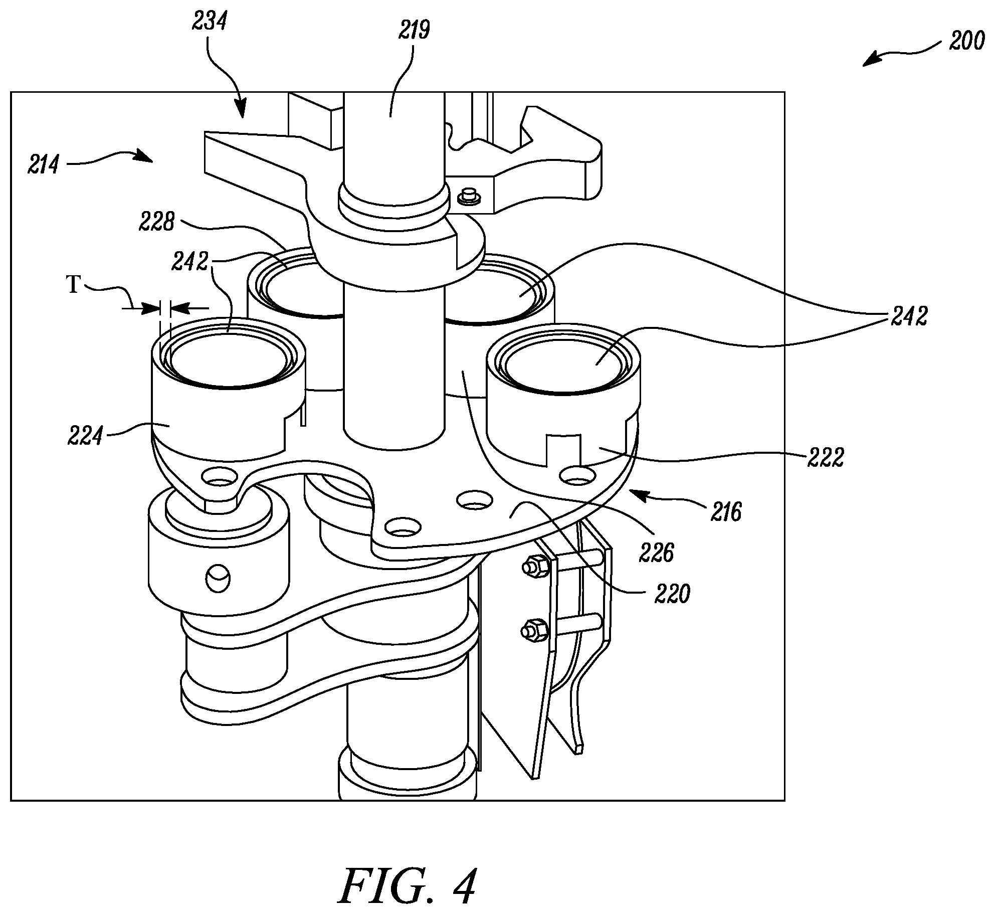 Patent US12359515 Figure 4 – Drill carousel for machine