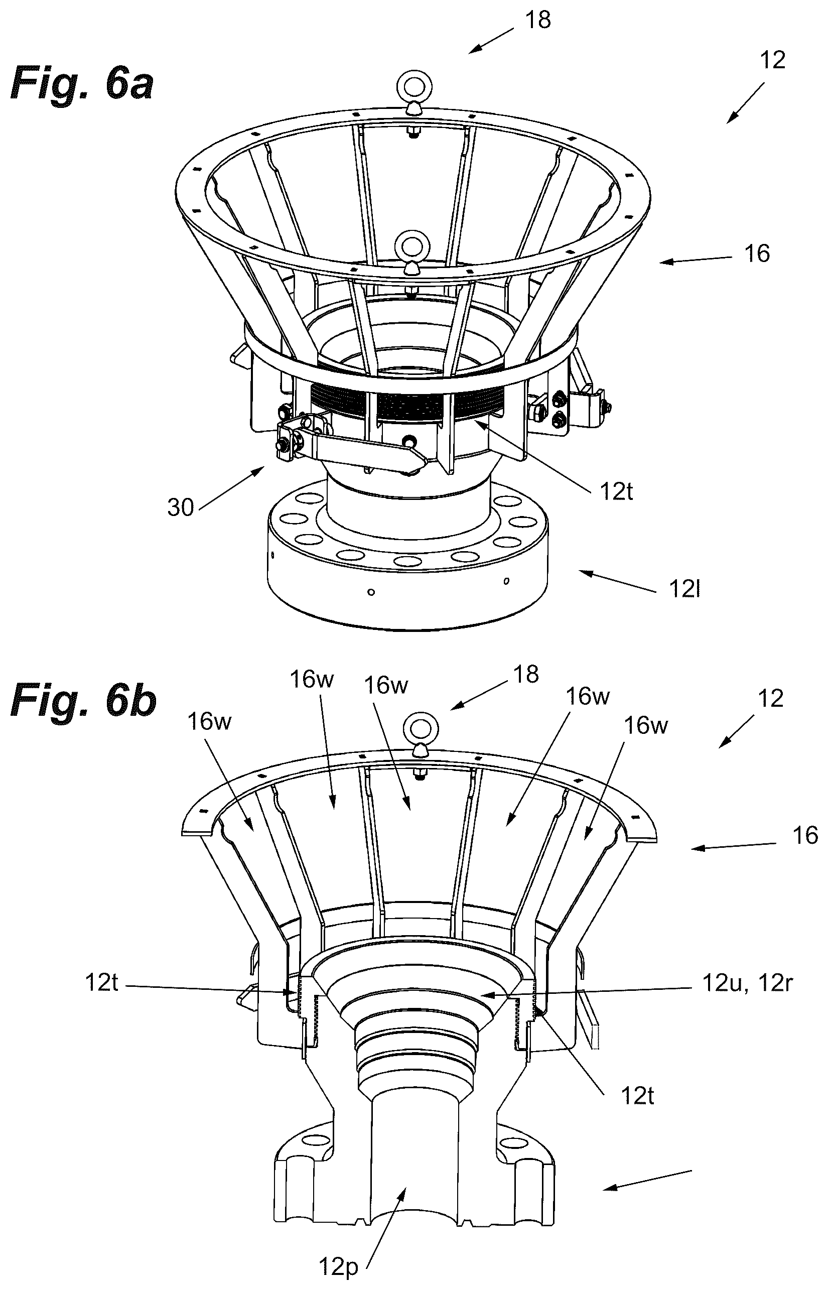Patent US12359521 Figure 6 – Remote actuated rotary wellhead connection