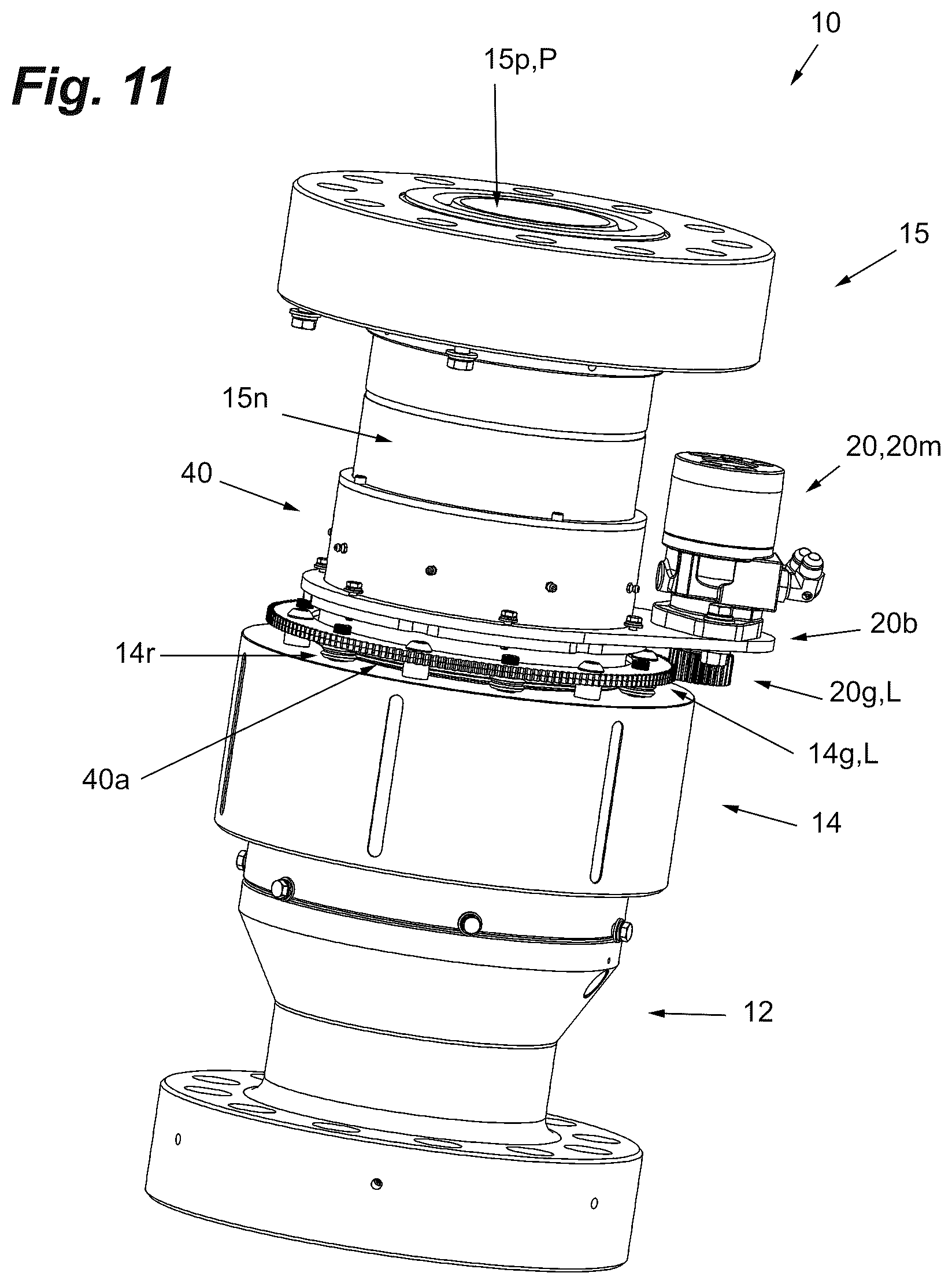 Patent US12359521 Figure 17 – Remote actuated rotary wellhead connection