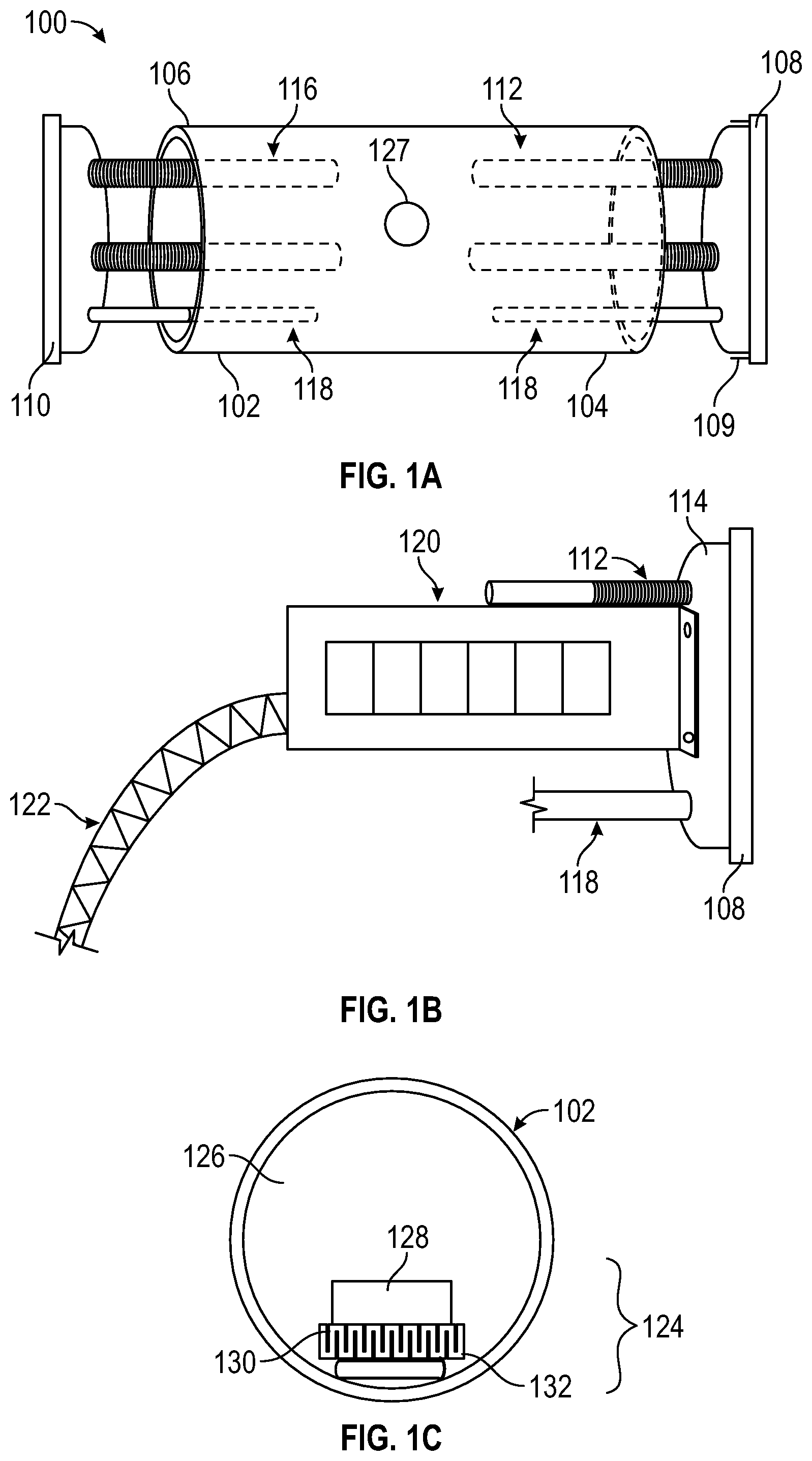 Patent US12359522 Figure 1 – Flexible linear accessible controls subsea