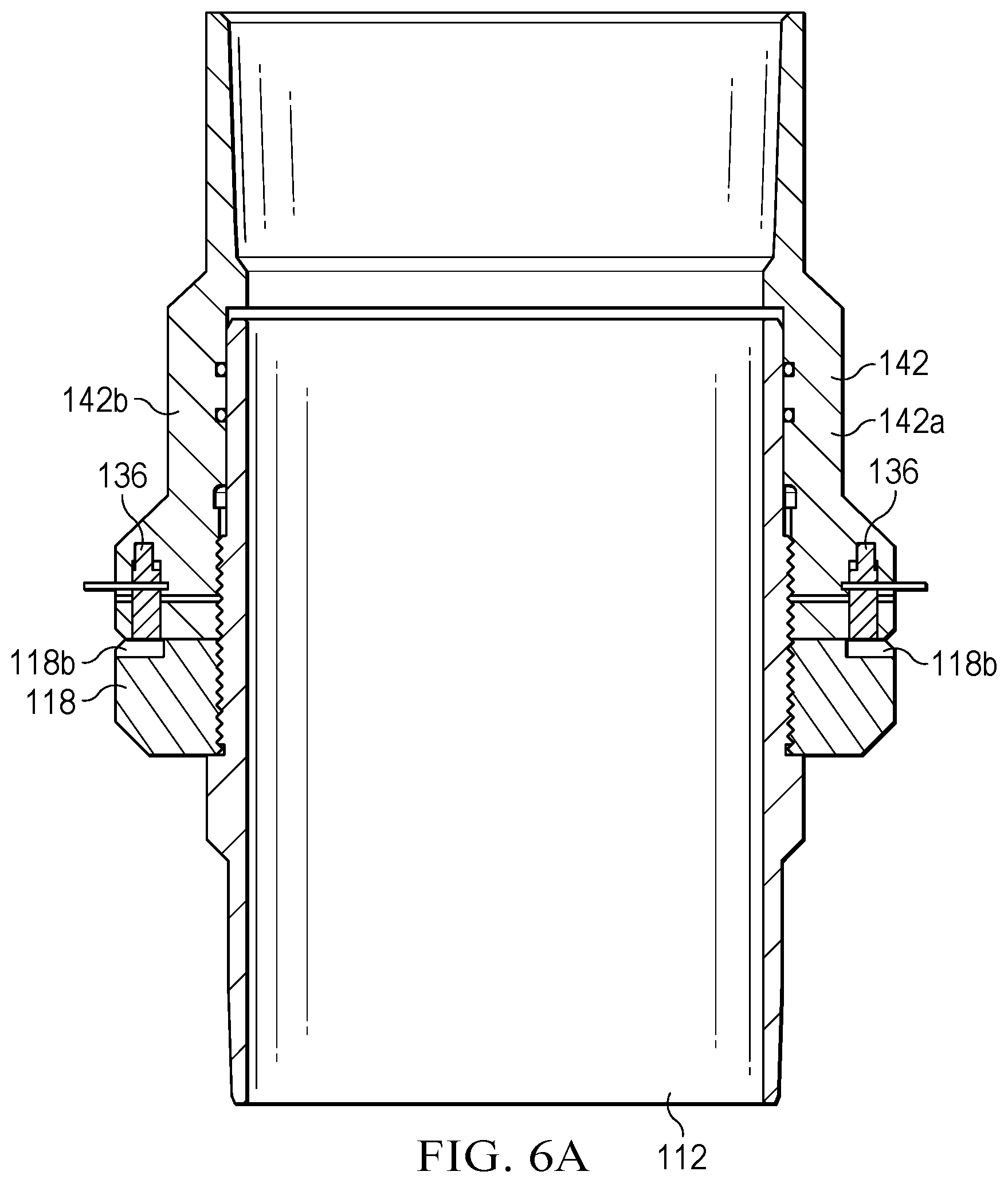Patent US12359523 Figure 6 – Wellhead attachment system