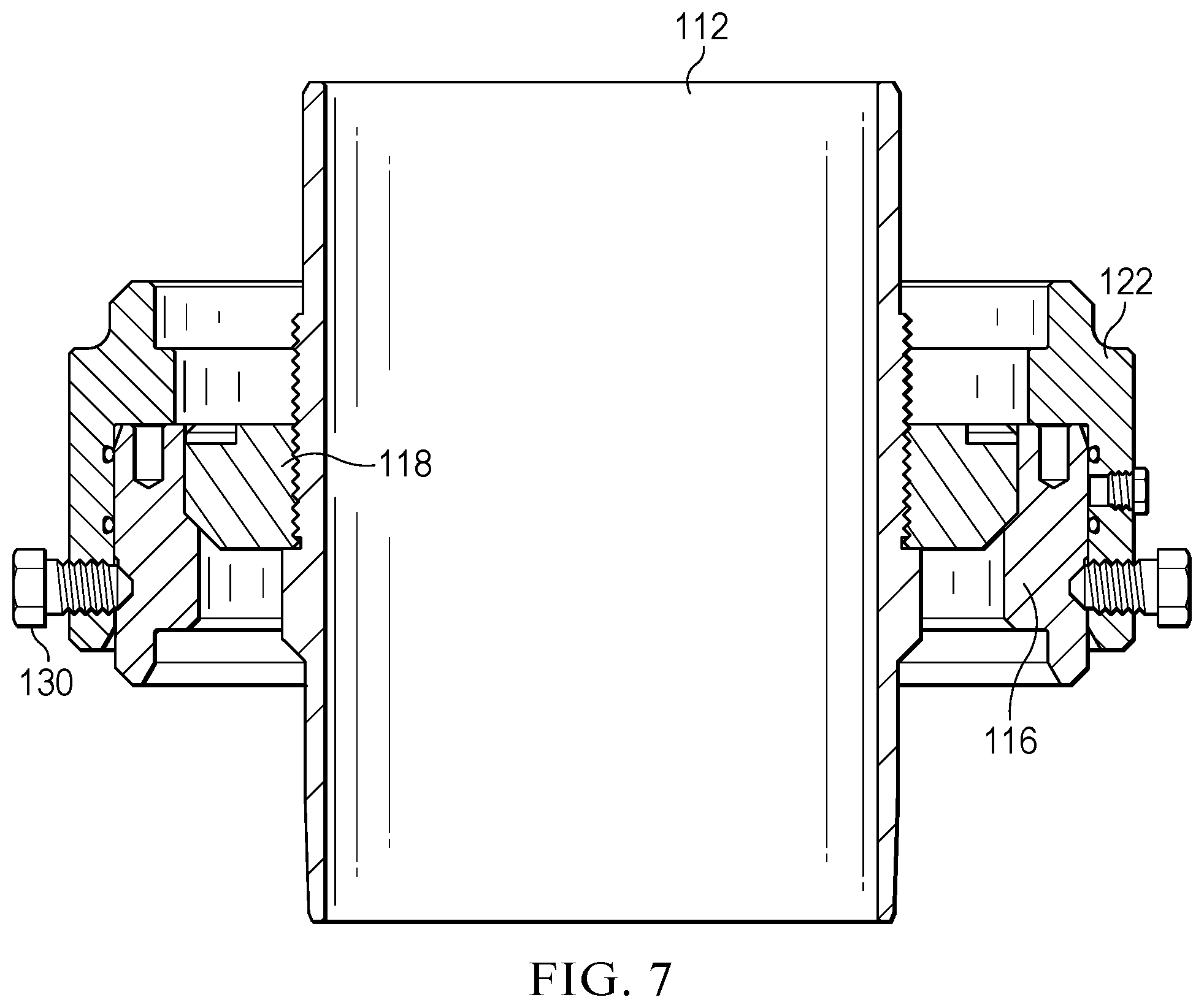Patent US12359523 Figure 8 – Wellhead attachment system