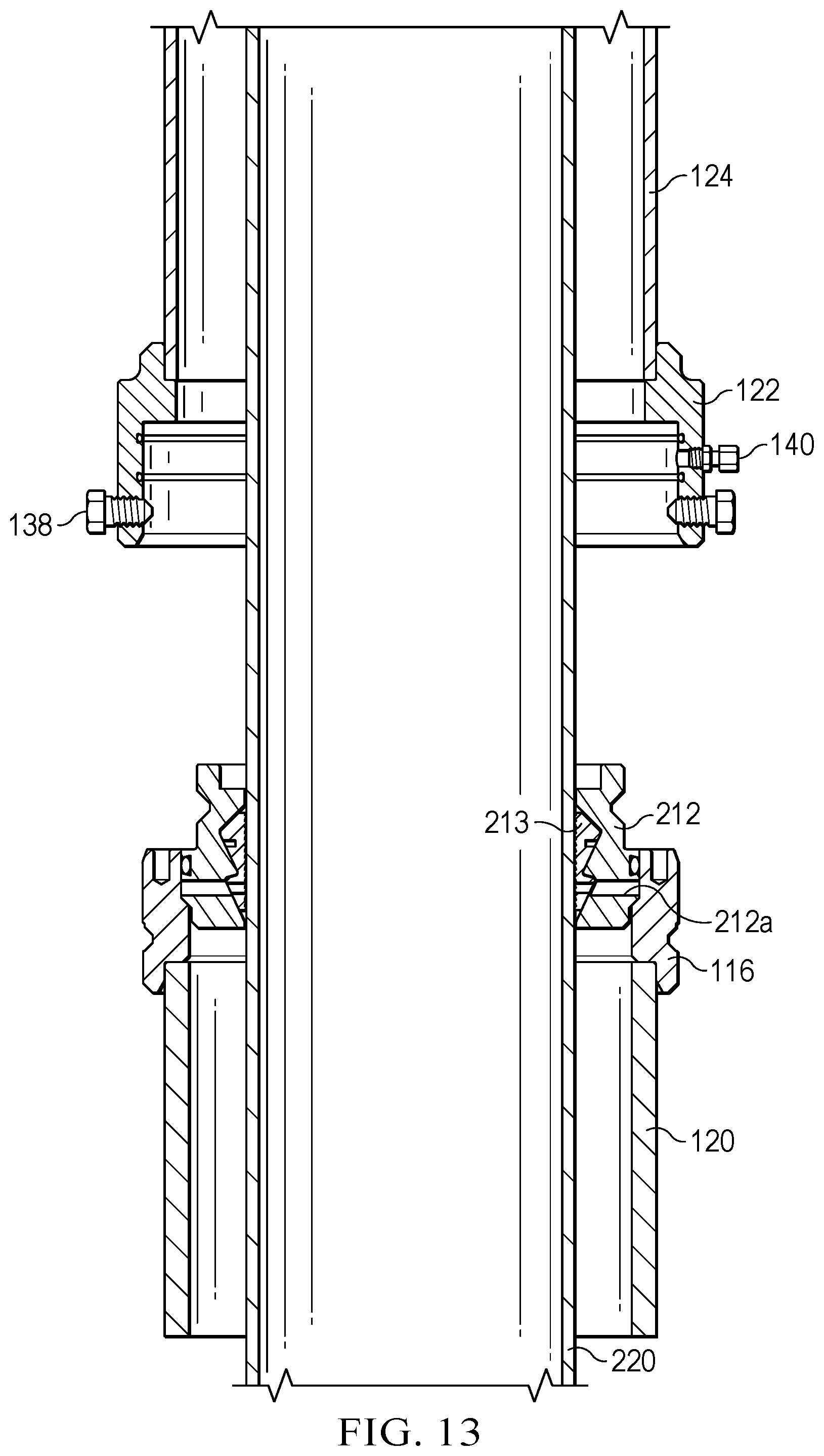 Patent US12359523 Figure 14 – Wellhead attachment system