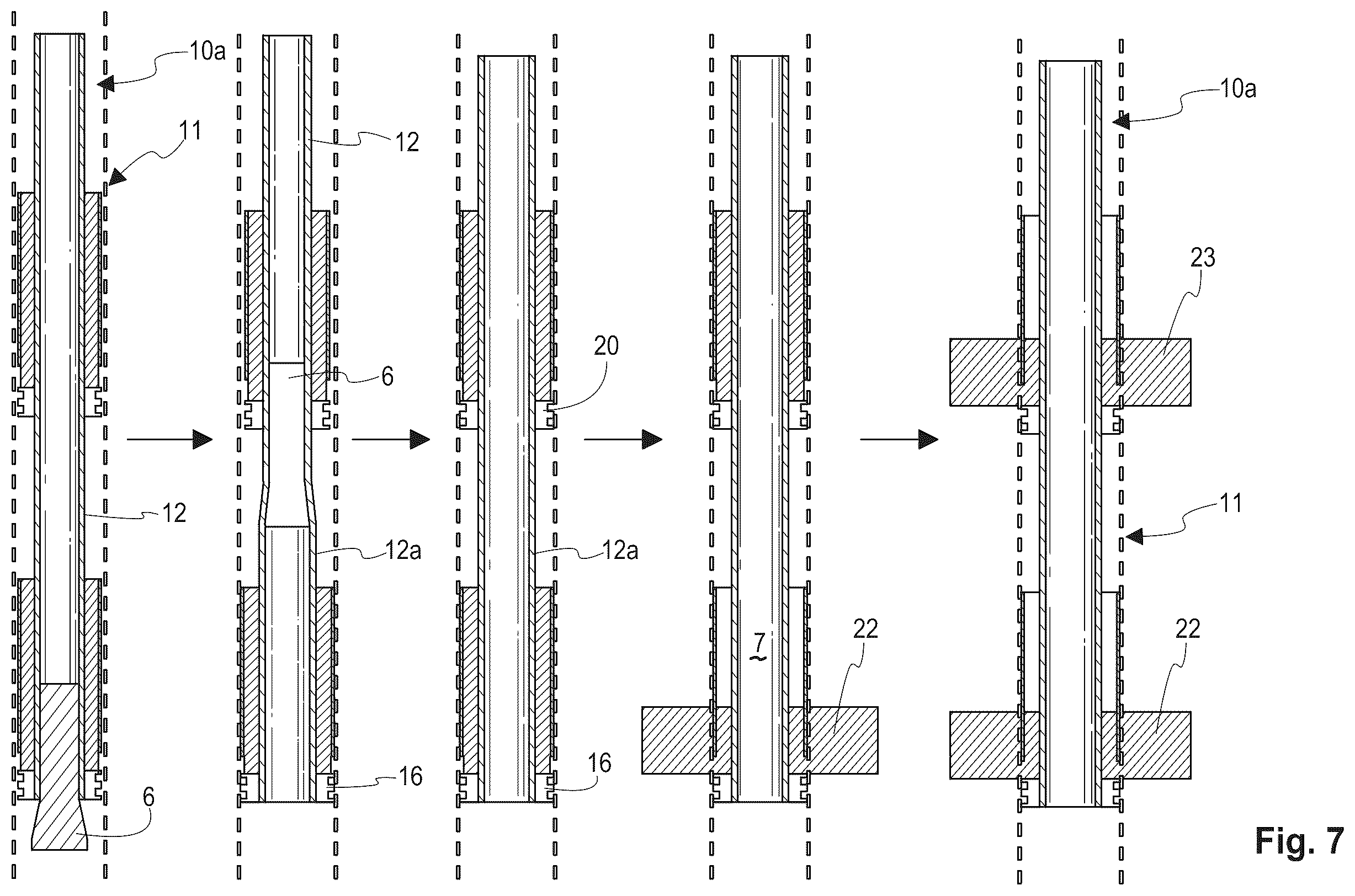 Patent US12359528 Figure 8 – Expandable eutectic alloy based downhole tool and methods of deploying such