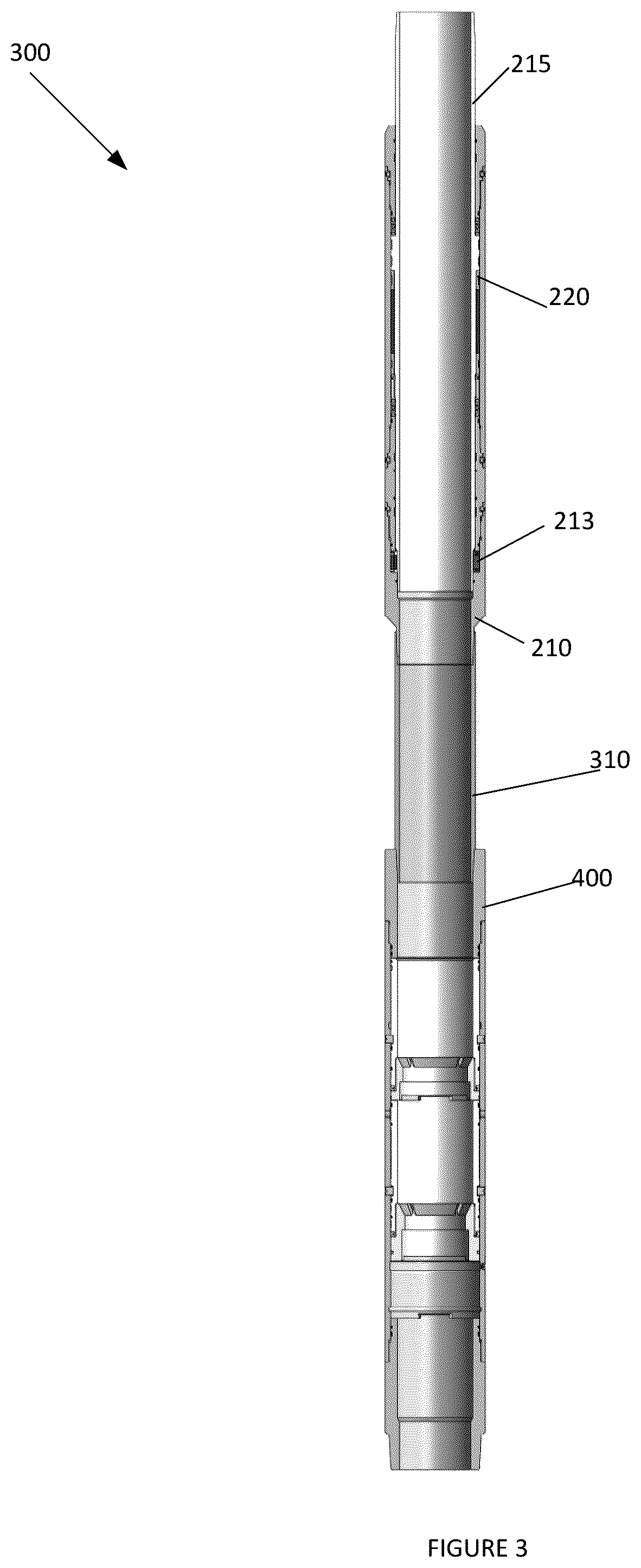 Patent US12359529 Figure 3 – Methods and systems for rotating a casing to ensure efficient displacement of cement slurry