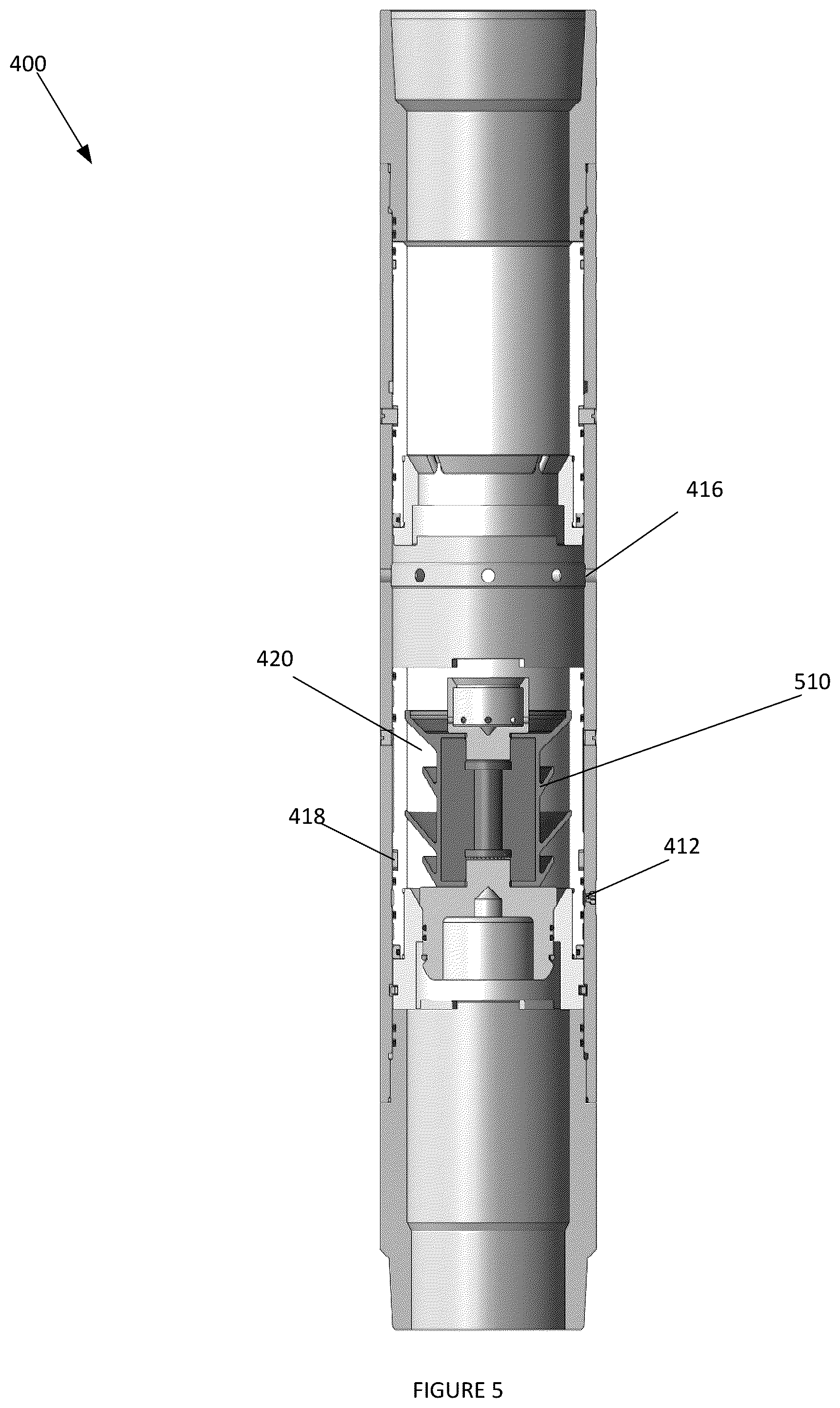 Patent US12359529 Figure 5 – Methods and systems for rotating a casing to ensure efficient displacement of cement slurry