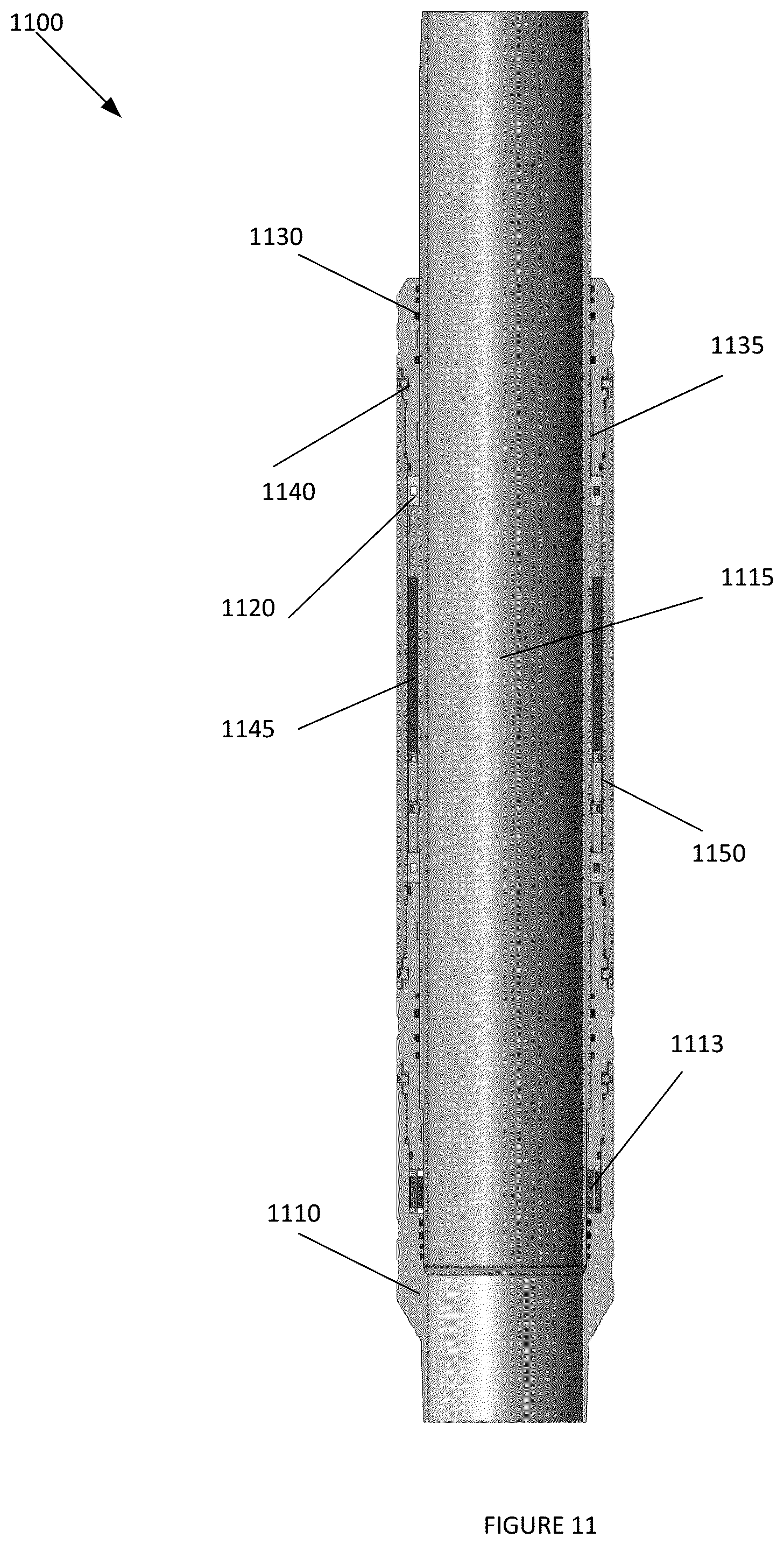 Patent US12359529 Figure 10 – Methods and systems for rotating a casing to ensure efficient displacement of cement slurry