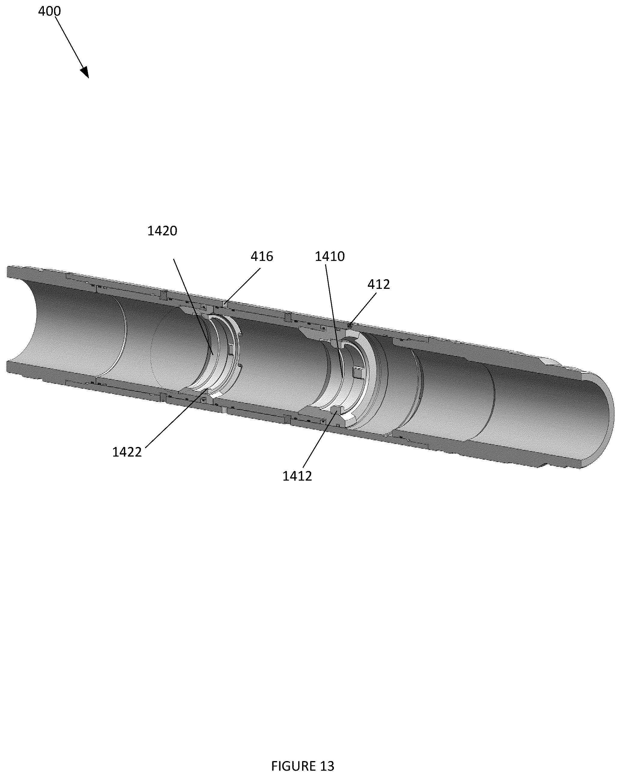 Patent US12359529 Figure 12 – Methods and systems for rotating a casing to ensure efficient displacement of cement slurry