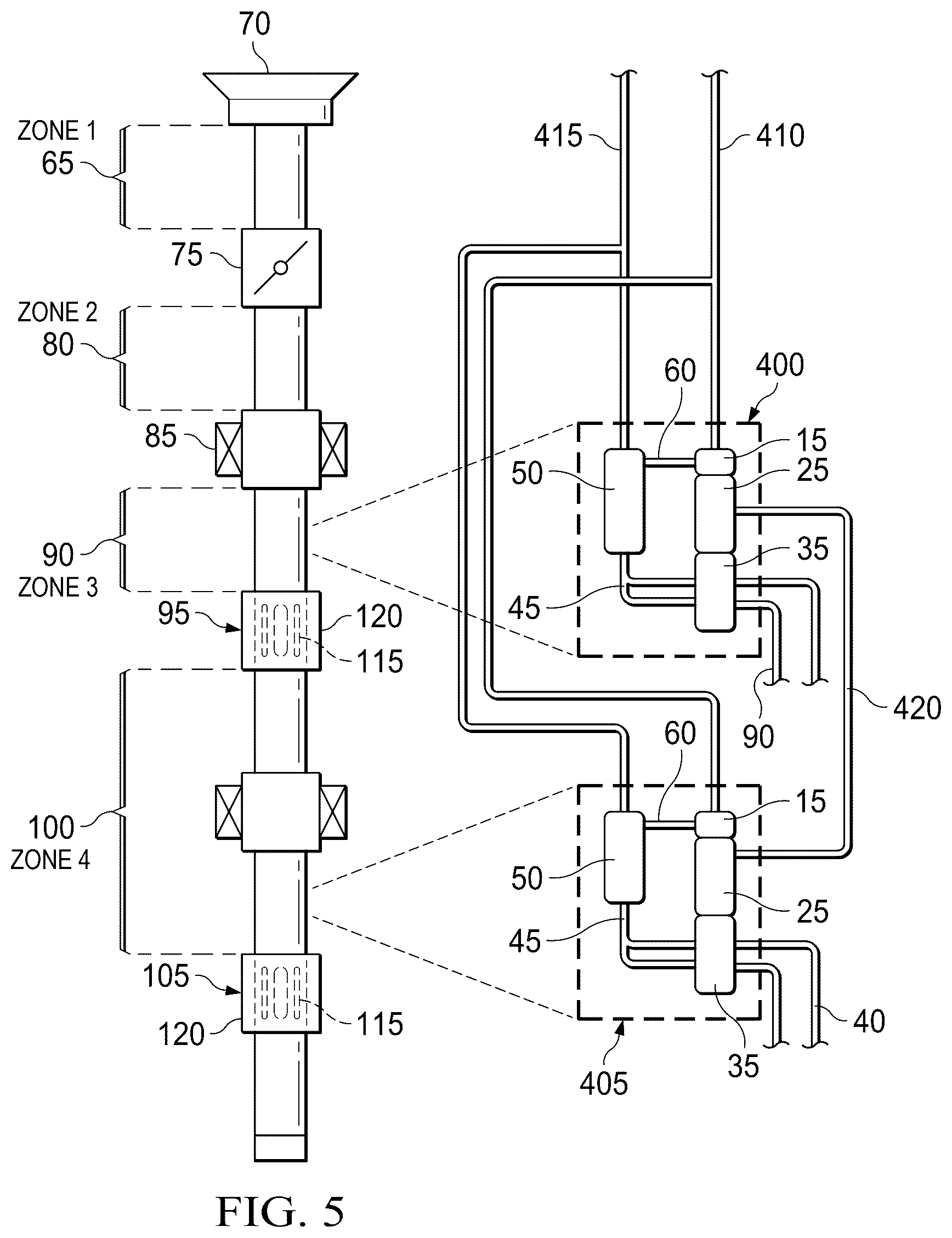 Patent US12359532 Figure 4 – Electrically operated low power completion control system