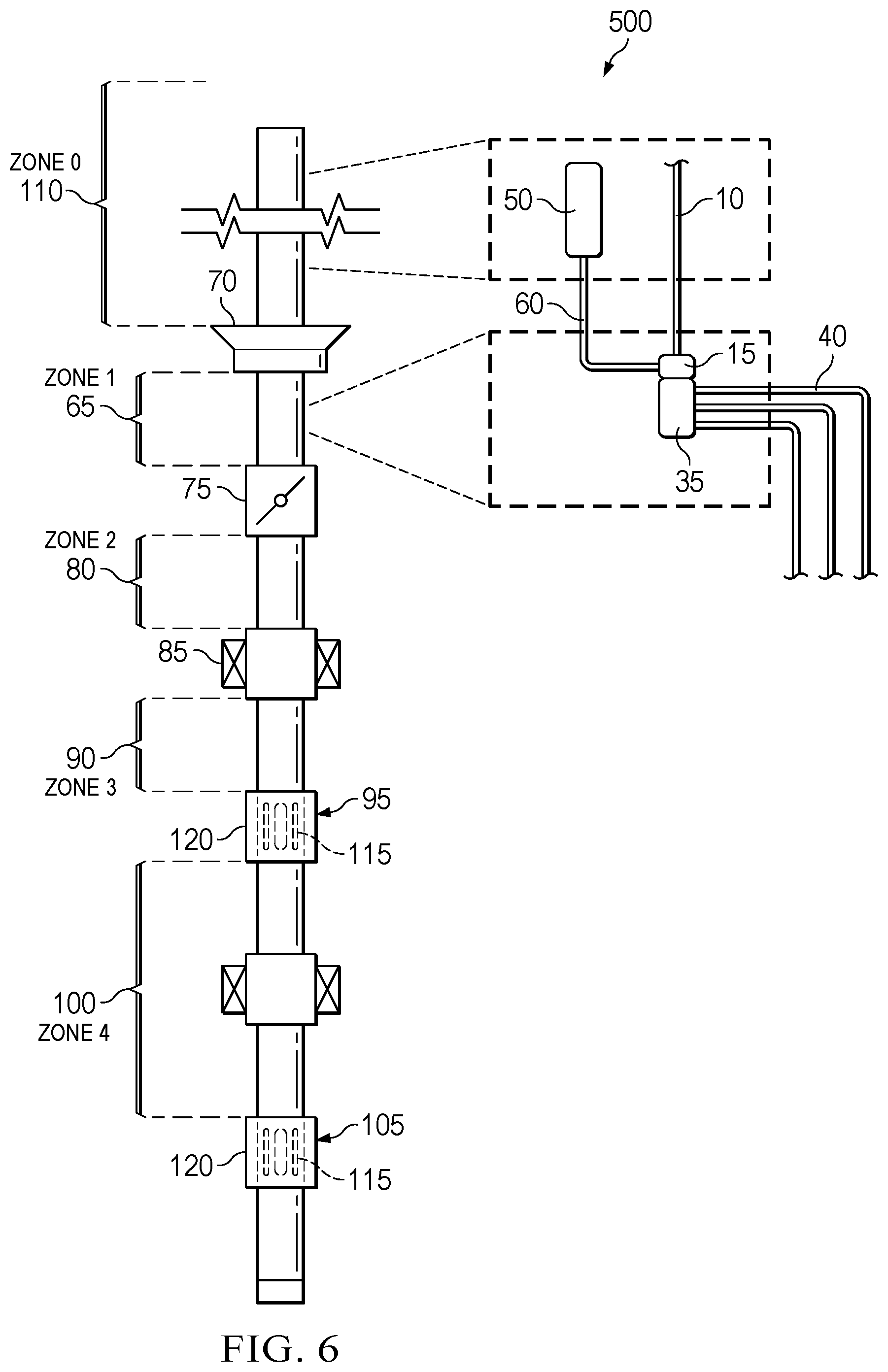 Patent US12359532 Figure 5 – Electrically operated low power completion control system