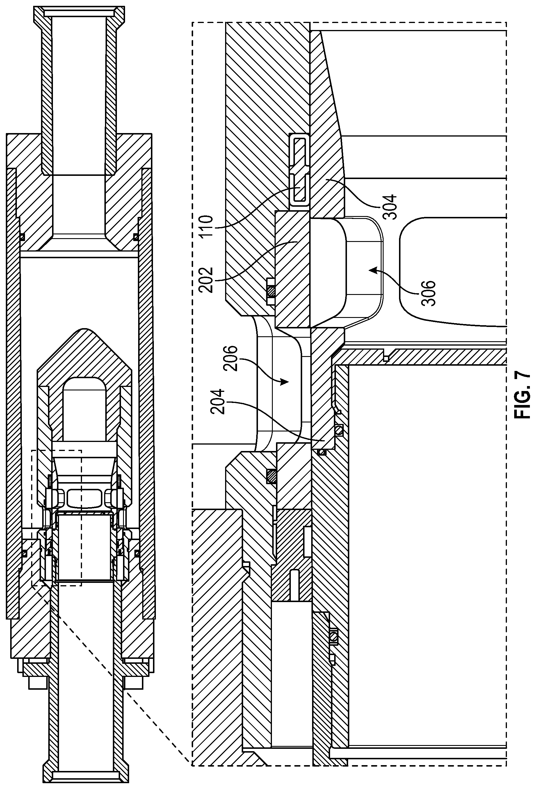 Patent US12359535 Figure 8 – Continuous choke for downhole valve