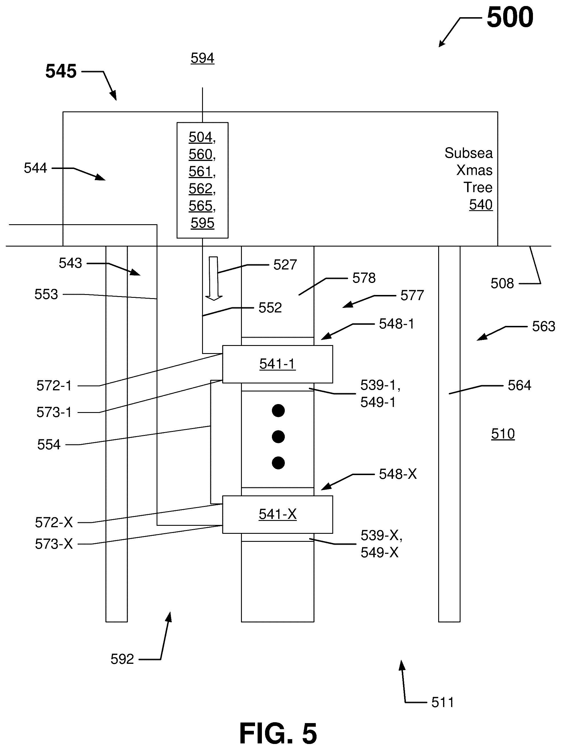 Patent US12359536 Figure 4 – Subsea heat removal system