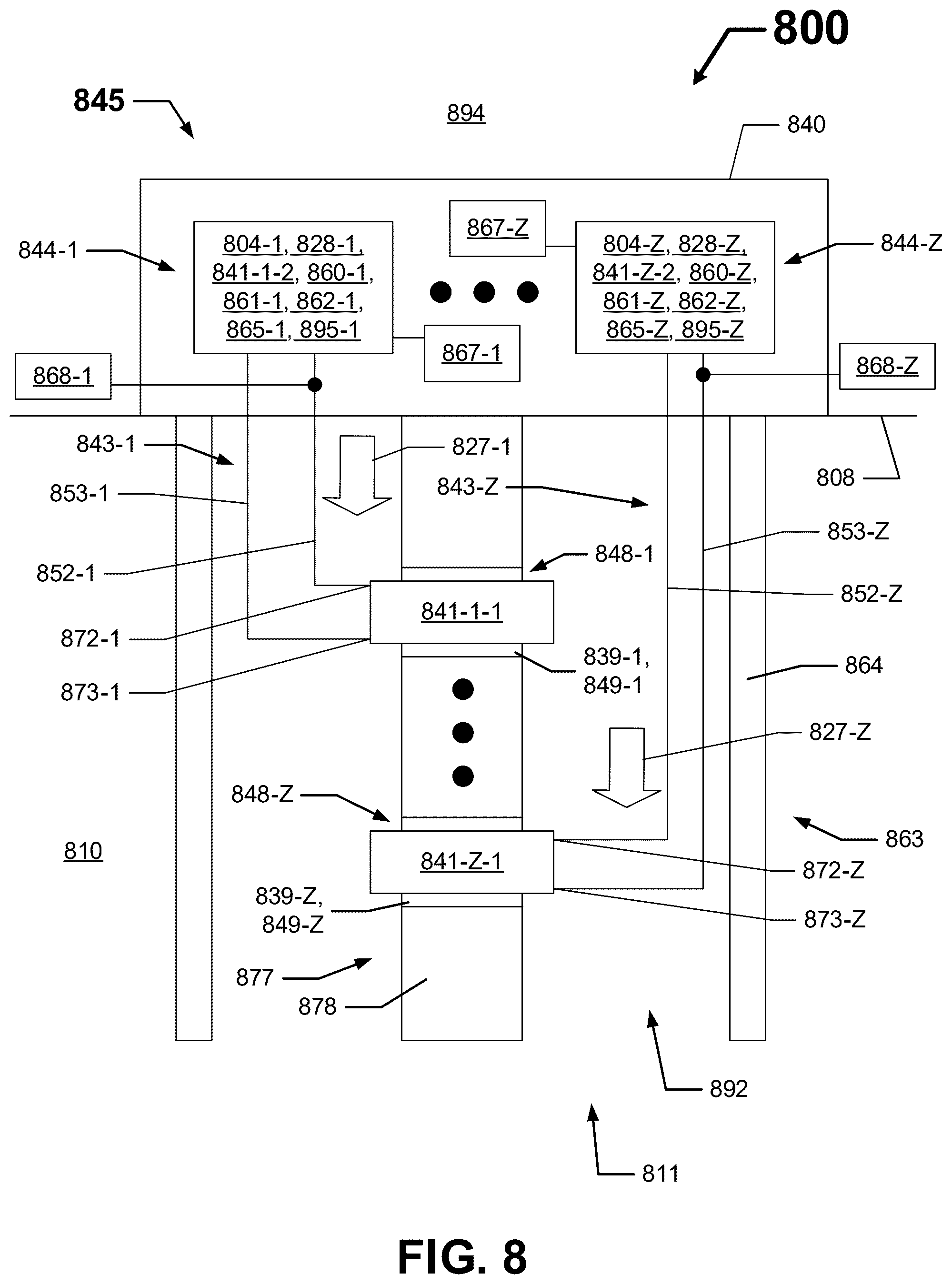 Patent US12359536 Figure 7 – Subsea heat removal system