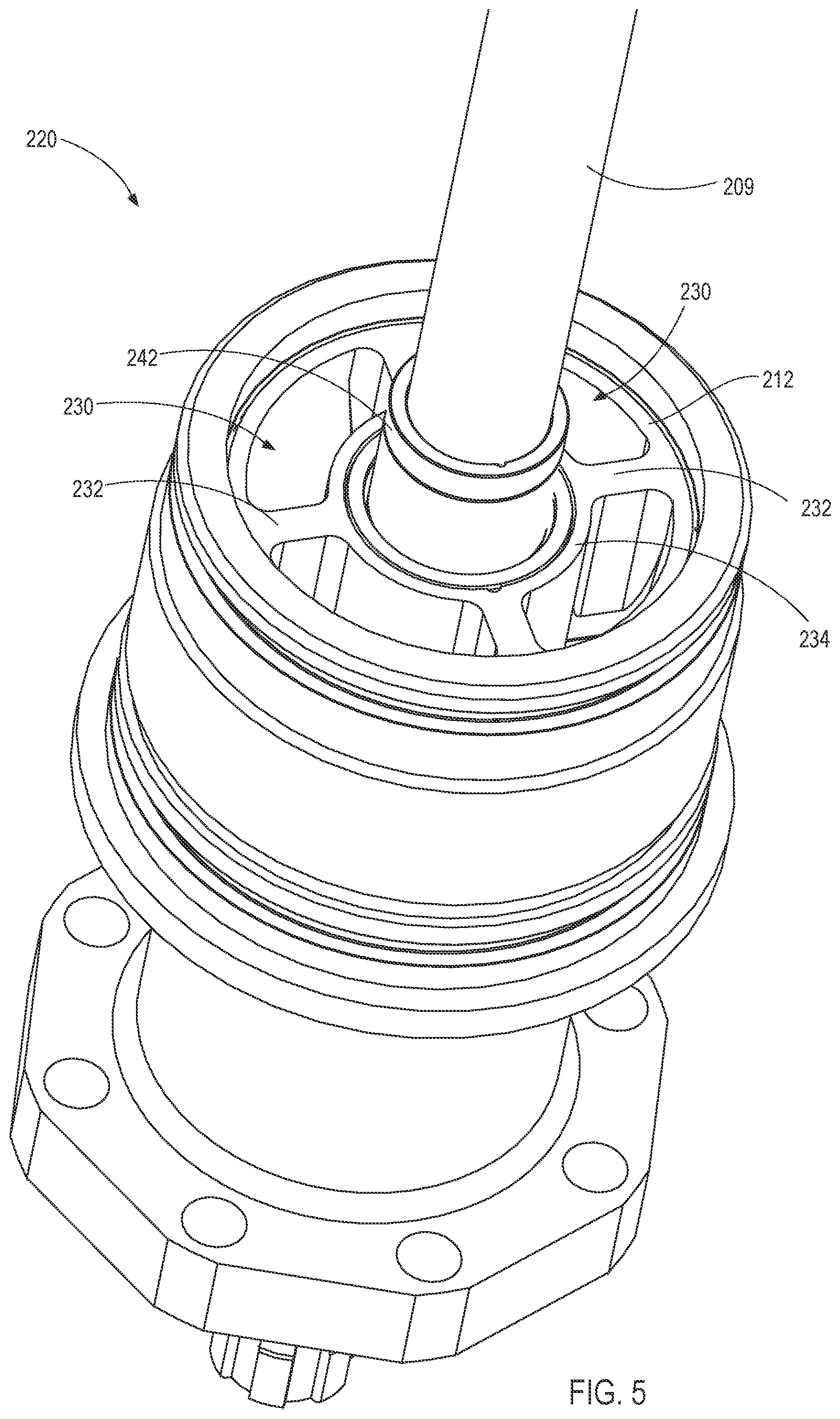 Patent US12359546 Figure 4 – Downhole centrifugal pumps including locking features and related components and methods