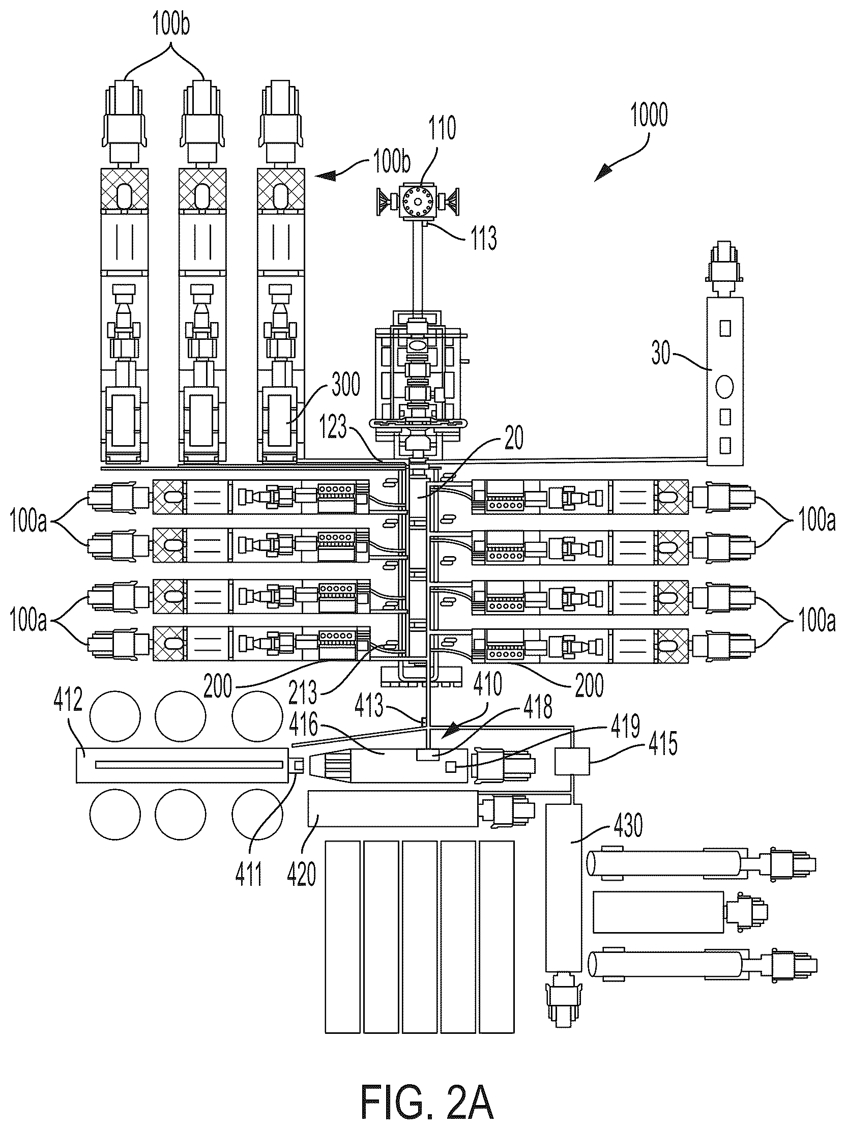 Patent US12359547 Figure 2 – Hydraulic fracturing blender system