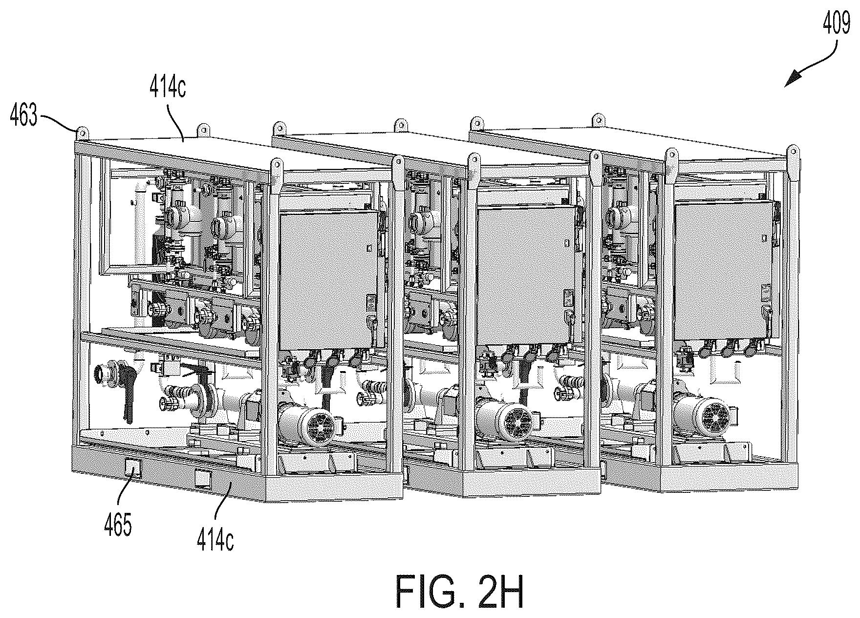 Patent US12359547 Figure 6 – Hydraulic fracturing blender system