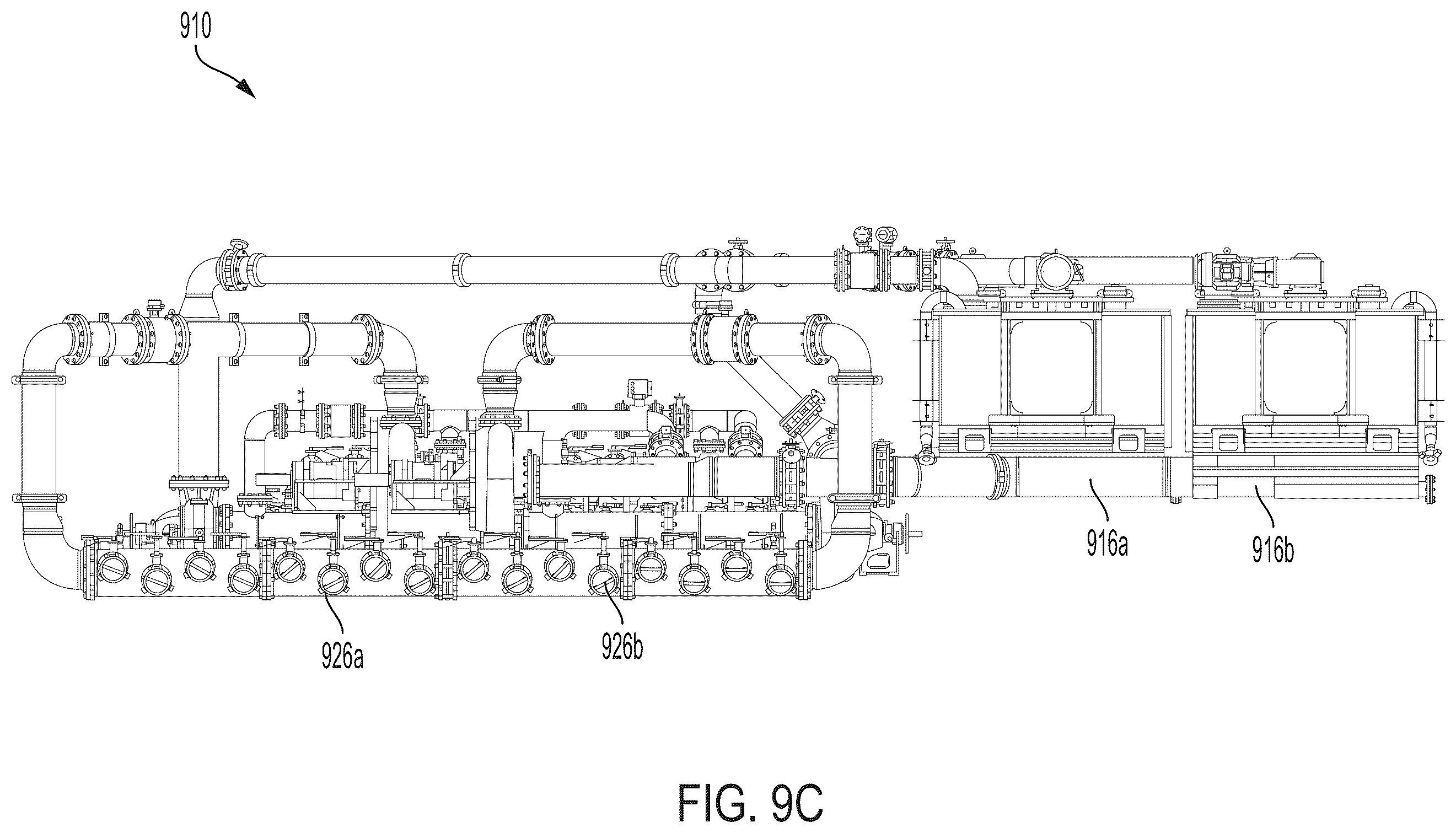 Patent US12359547 Figure 16 – Hydraulic fracturing blender system