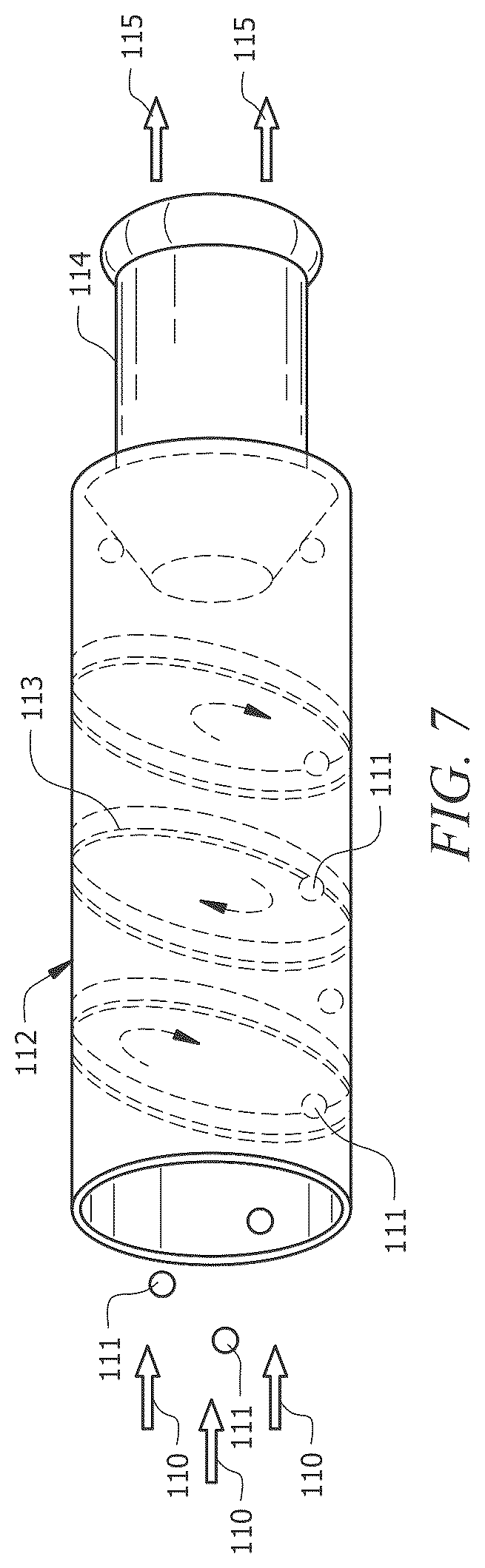 Patent US12359549 Figure 7 – System and method for a frac system
